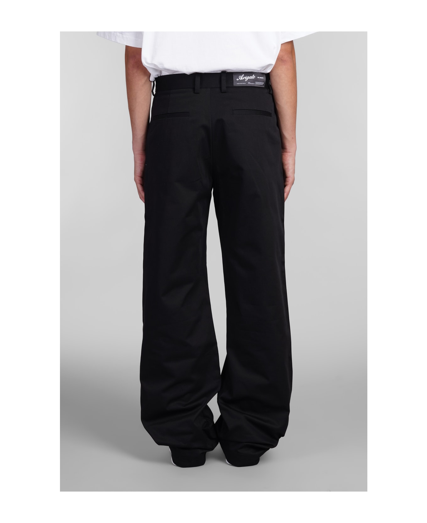 Axel Arigato Pants In Black Cotton - BLACK