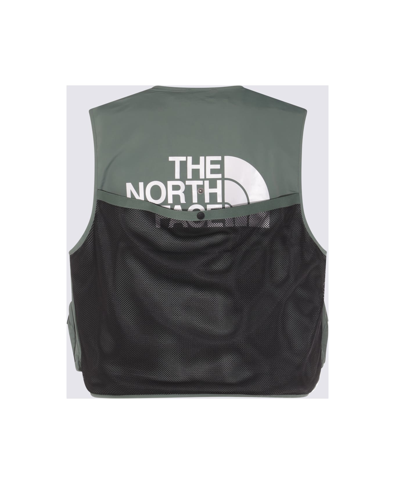 The North Face Dark Green Grey Casual Jacket - DUCK GREEN
