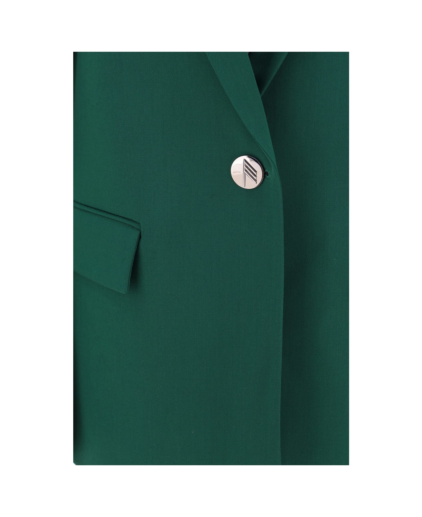 The Attico Bianca Blazer Jacket - Green