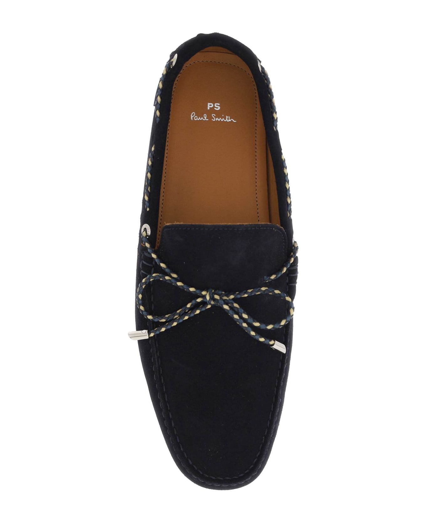 PS by Paul Smith 'springfield' Suede Moccasin - BLUE