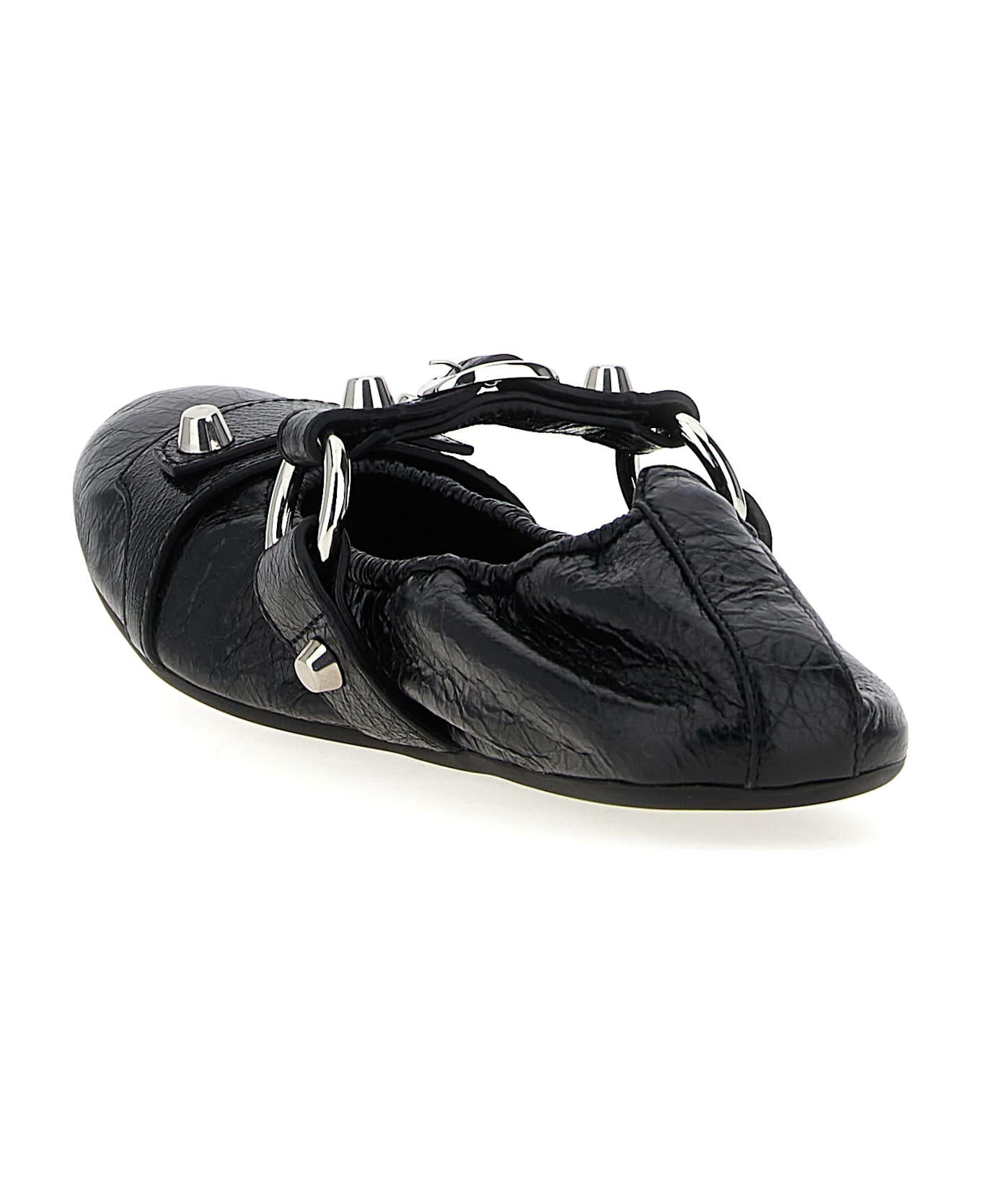 Balenciaga 'city' Ballet Flats - Black  