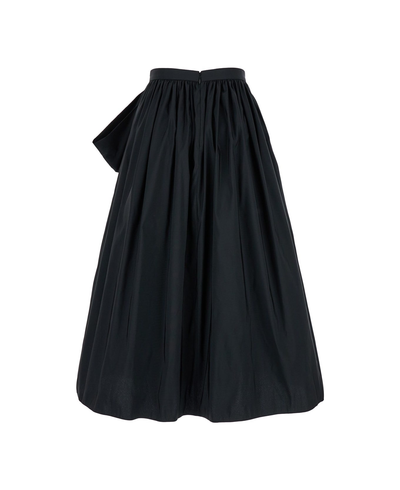 Alexander McQueen Skirt Recycled Polyfaille - Black