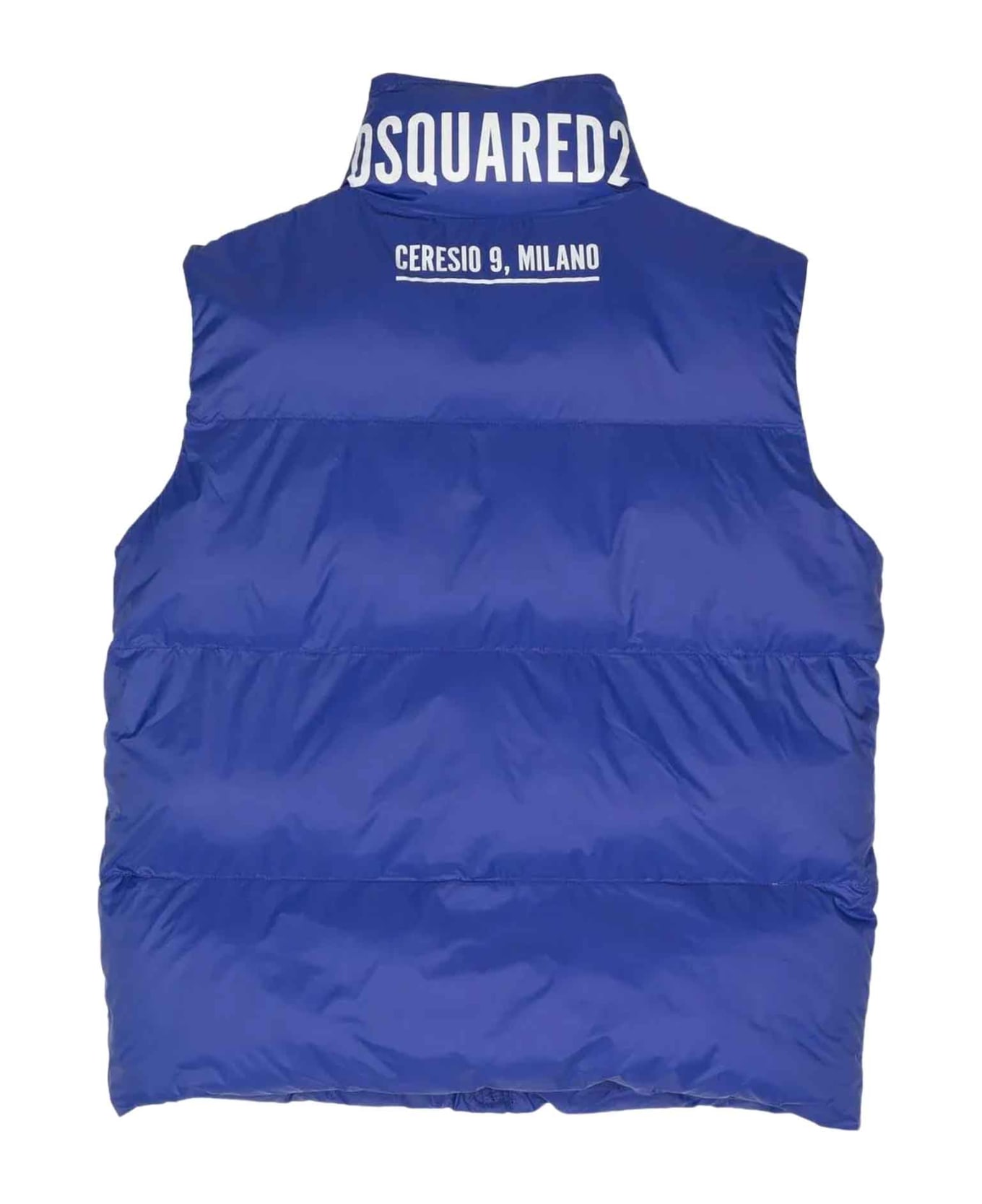Dsquared2 Blue Vest Unisex - Blu