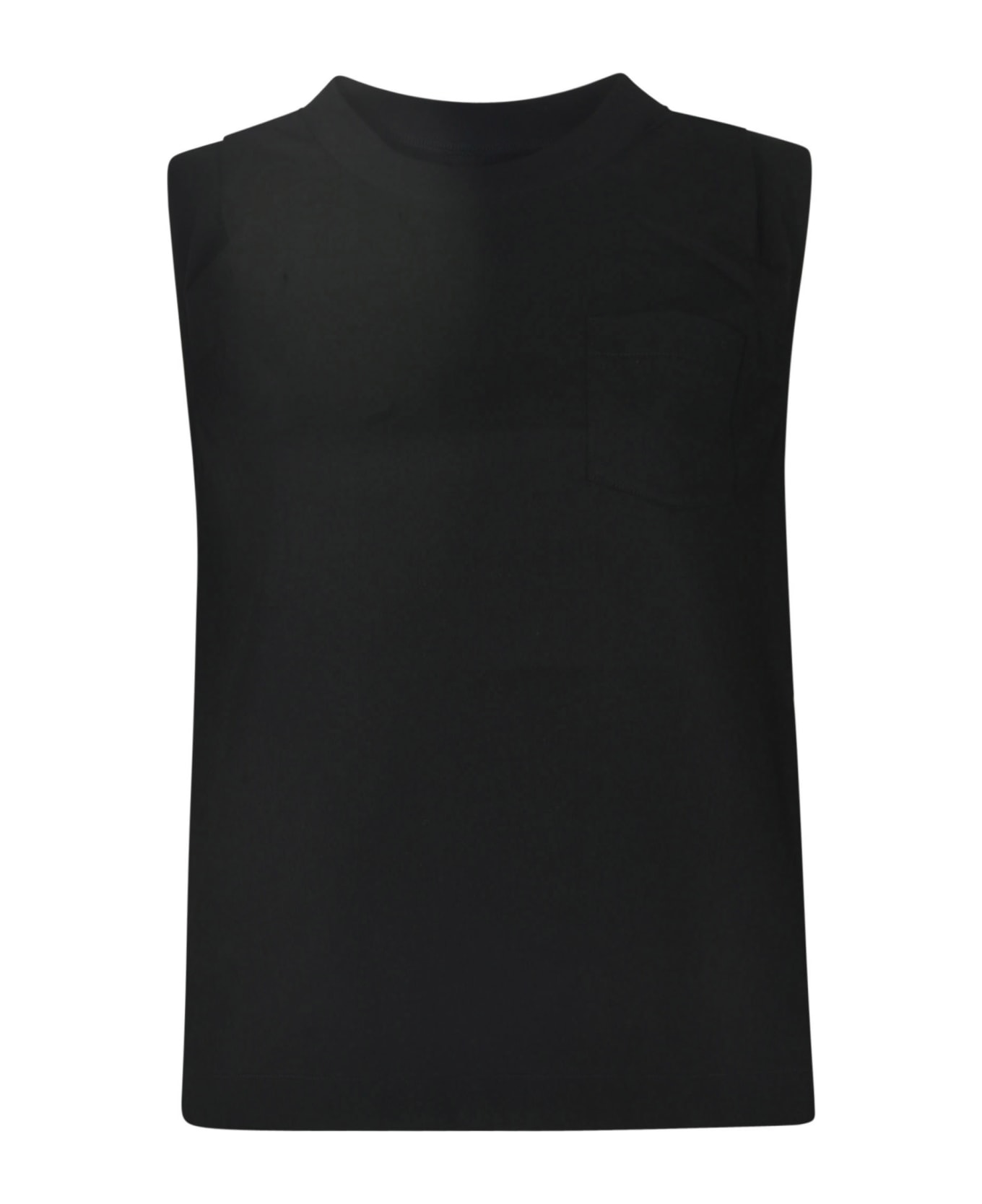 Sacai Sleeveless T-shirt - Black タンクトップ