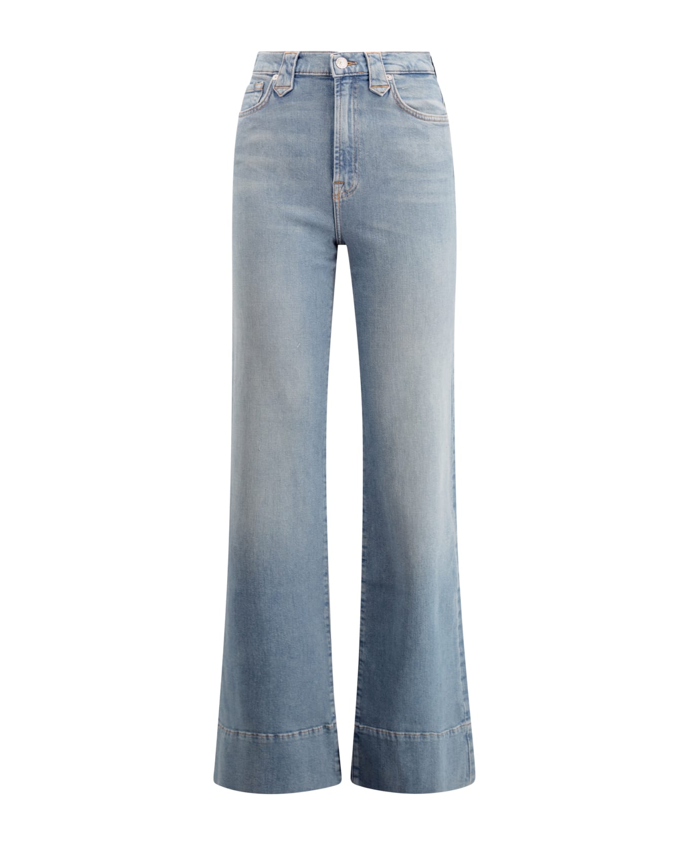 7 For All Mankind High-waisted Flared Jeans - Denim ボトムス