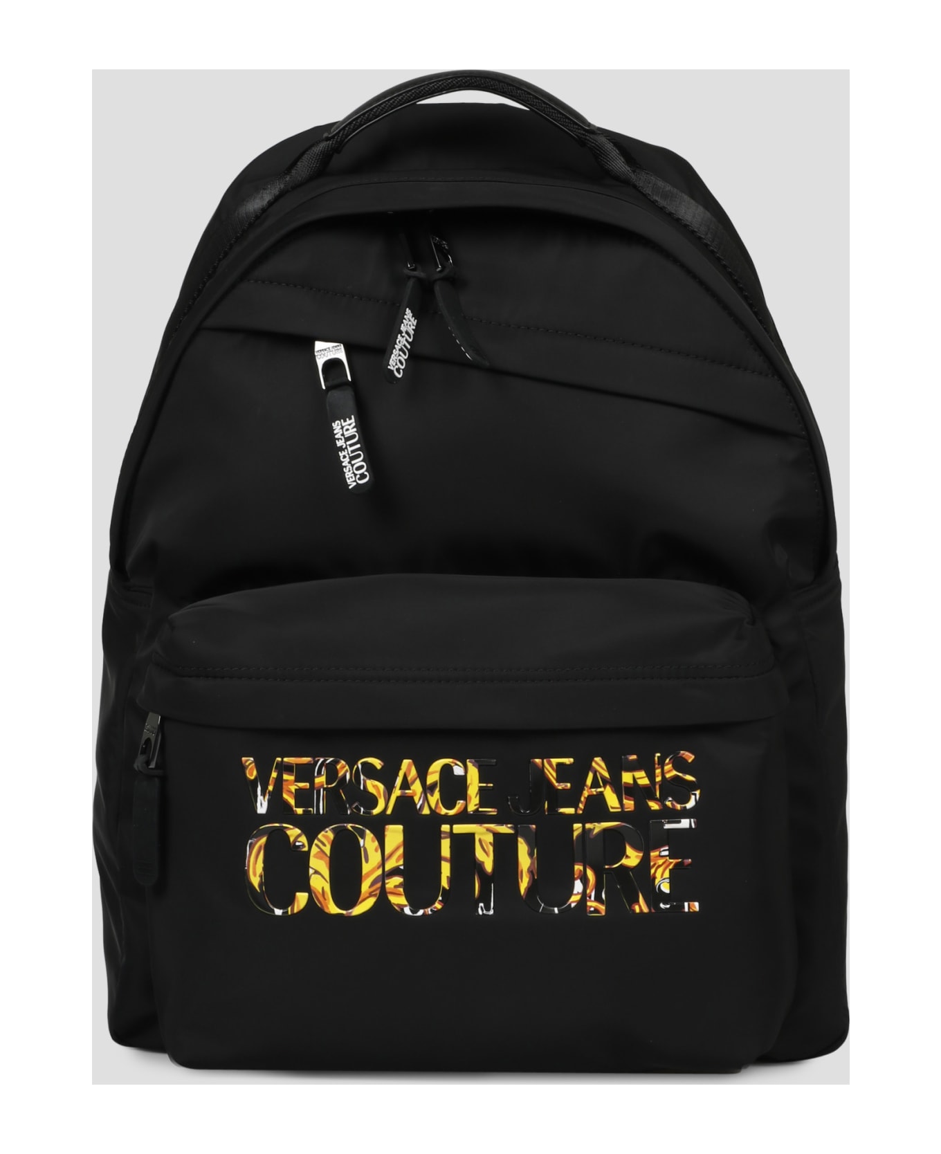 Versace Jeans Couture Iconic Logo Backpack - Black