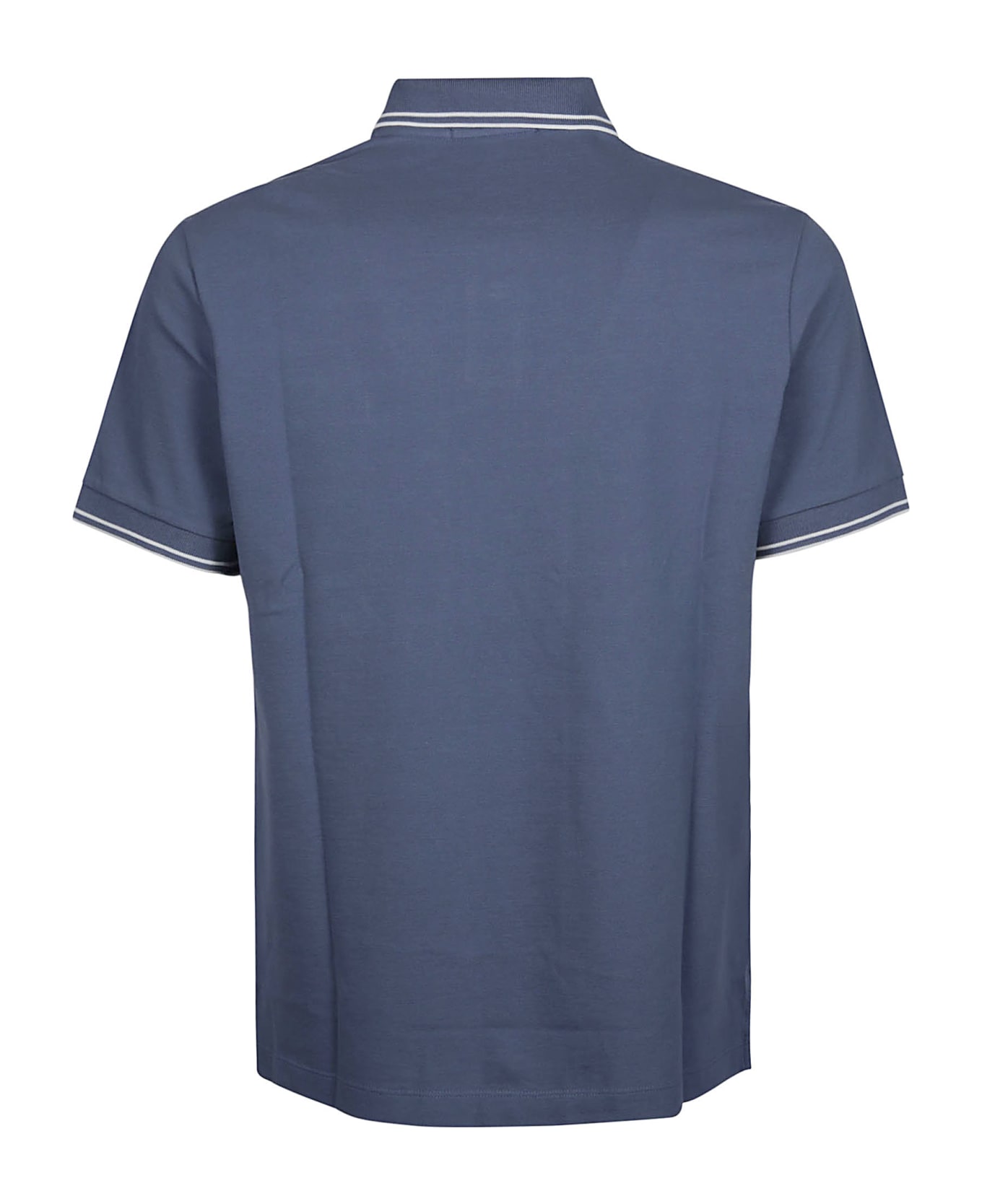 Stone Island Short Sleeve Slim Polo Shirt - Avio ポロシャツ