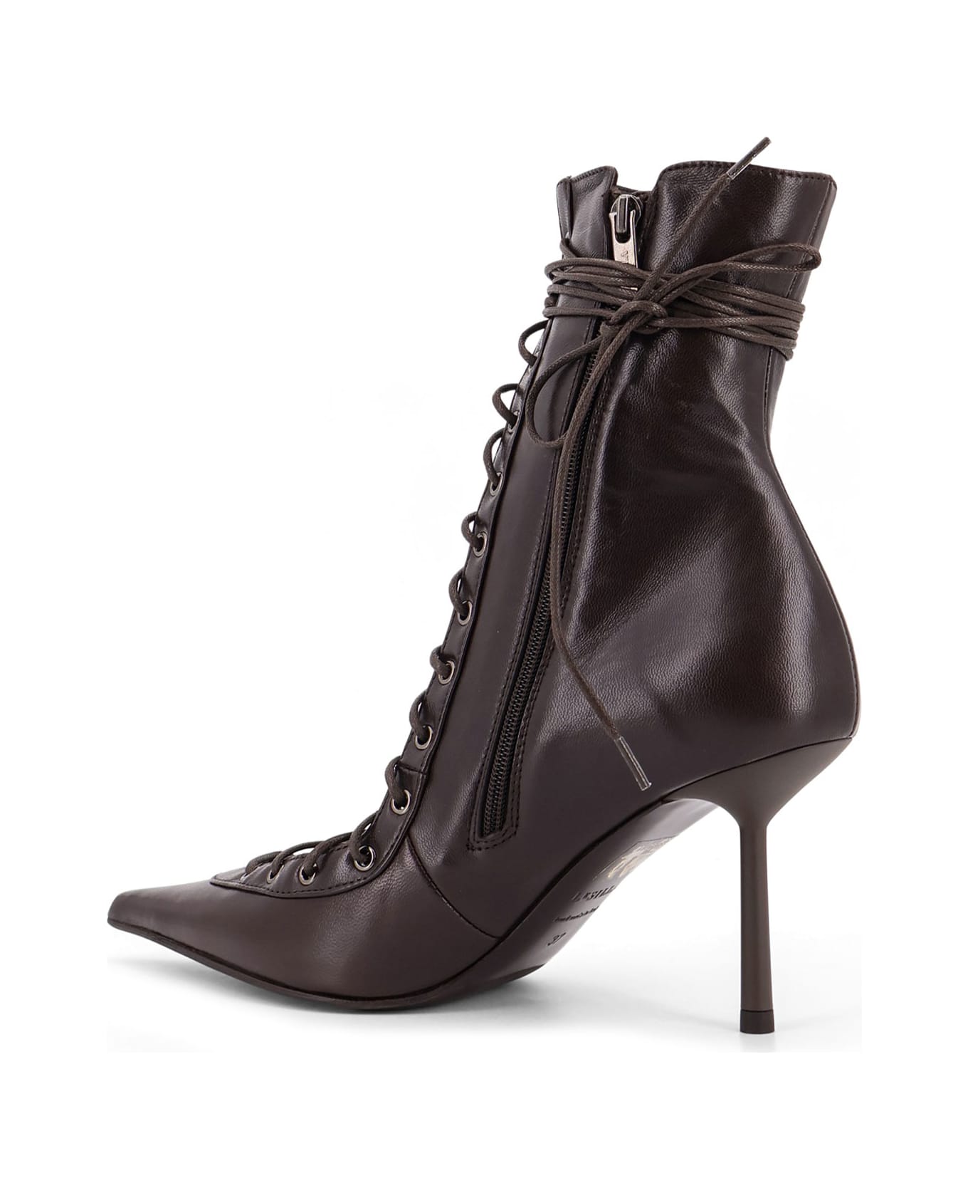 Le Silla Colette Leather Ankle Boots - Sacher