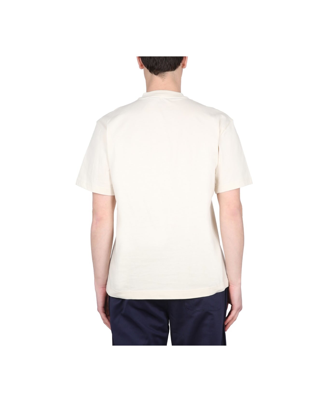 Sunnei T-shirt With Logo - BEIGE
