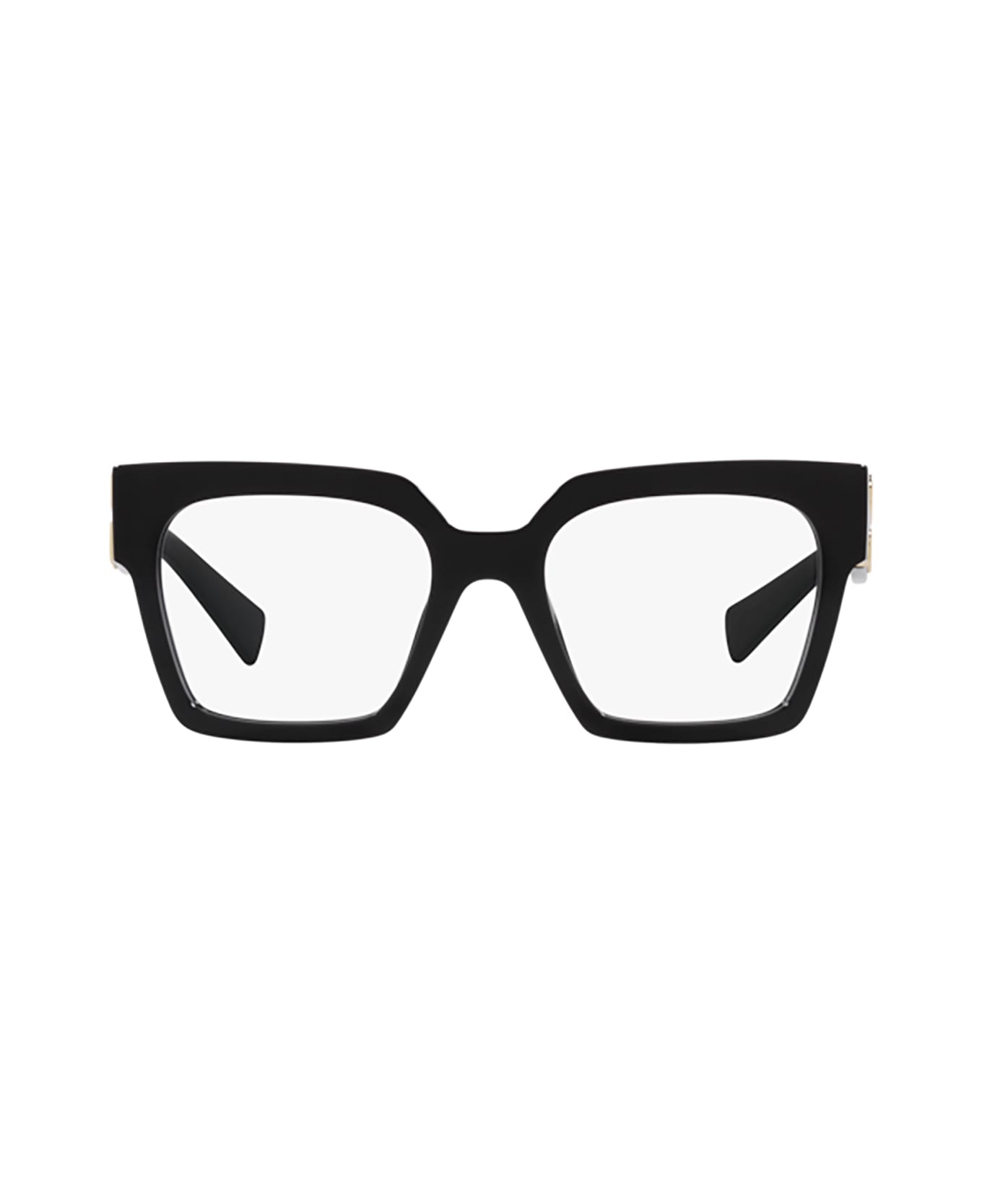 Miu Miu Eyewear Mu 04uv Black Glasses - Black