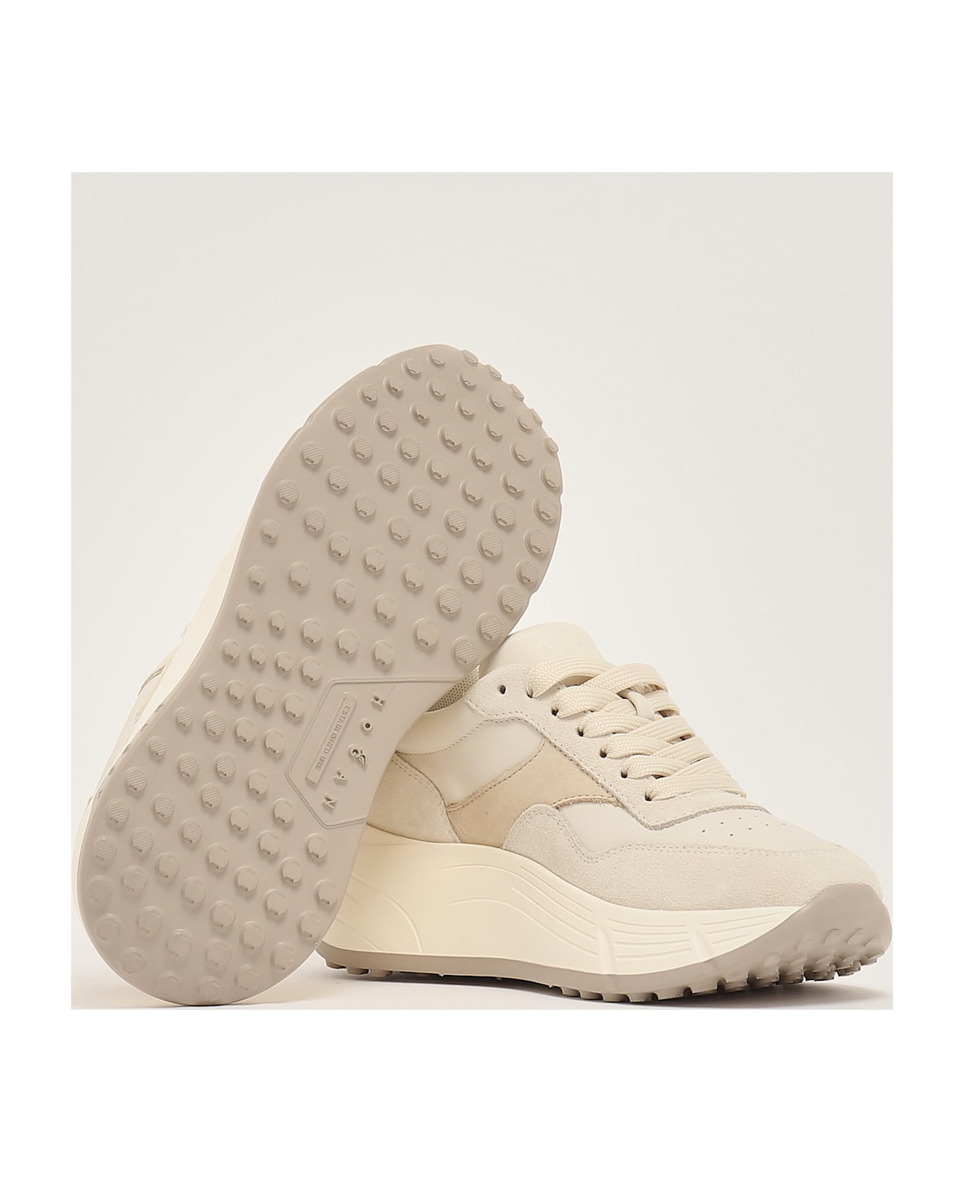 Hogan H669 Allacciato Sneaker - BURRO