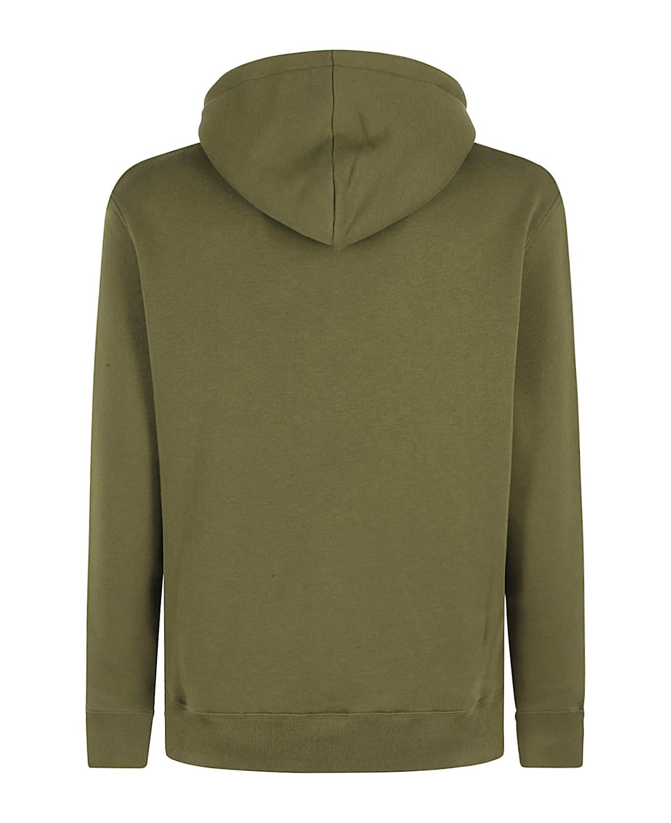 Maison Kitsuné Bold Fox Head Patch Comfort Hoodie - Military Green