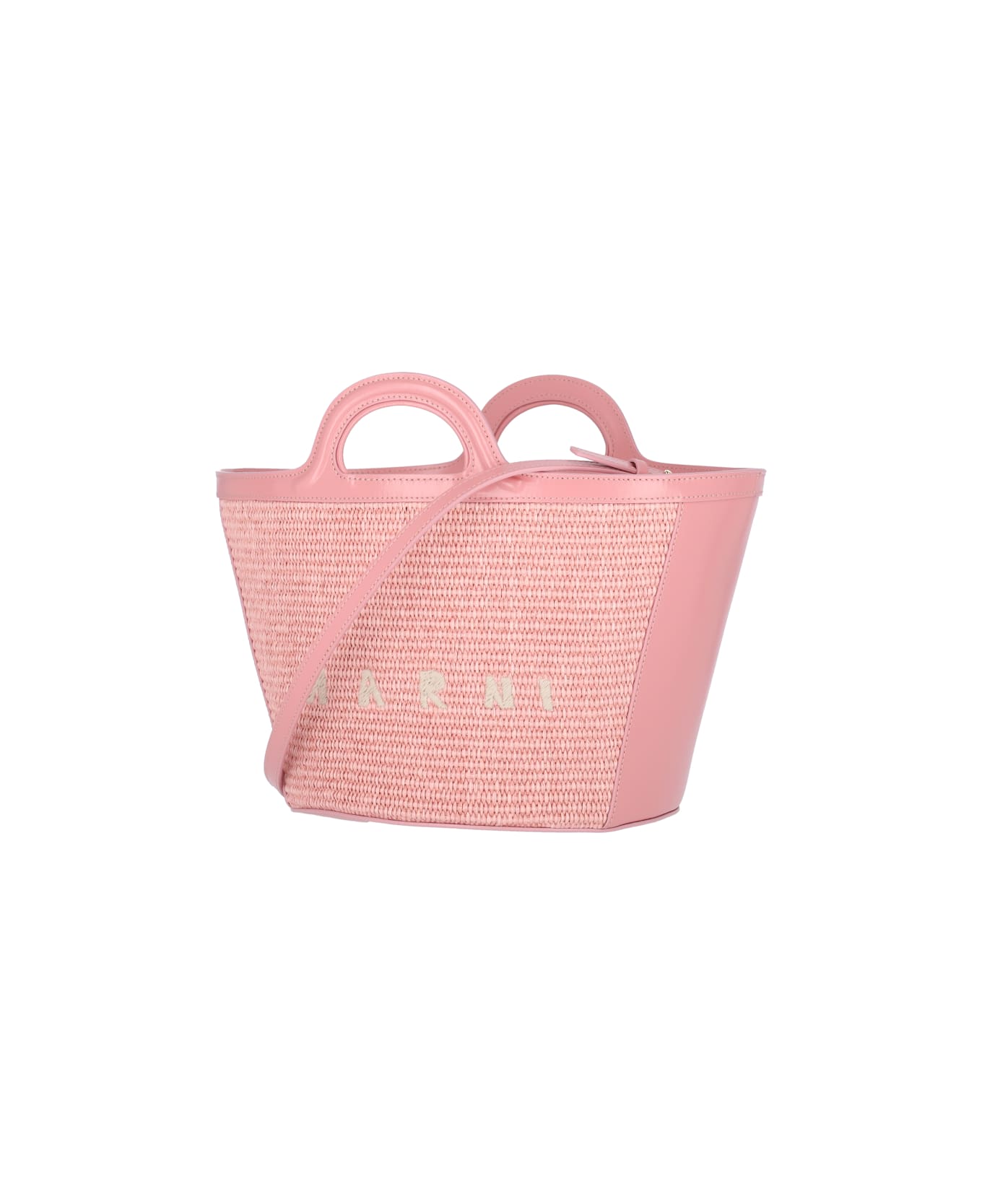 Marni 'tropicalia' Small Tote Bag - Pink