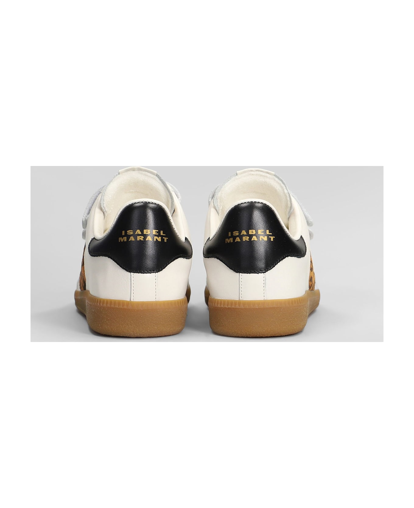 Isabel Marant Beth Sneakers In White Leather - white