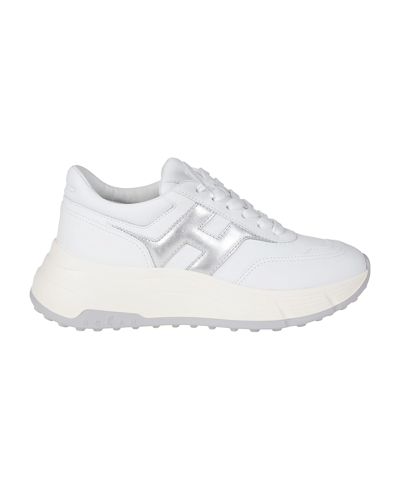 Hogan H669 Sneakers - Bianco/argento