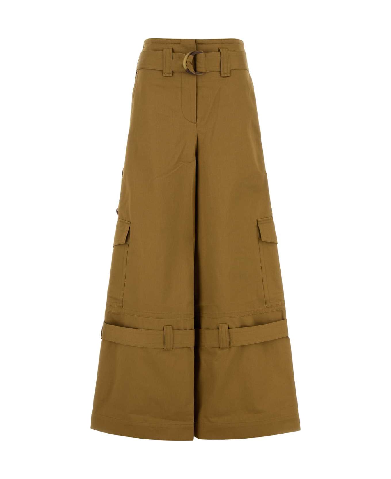 Zimmermann Biscuit Cotton Cargo Pant - KHAKI