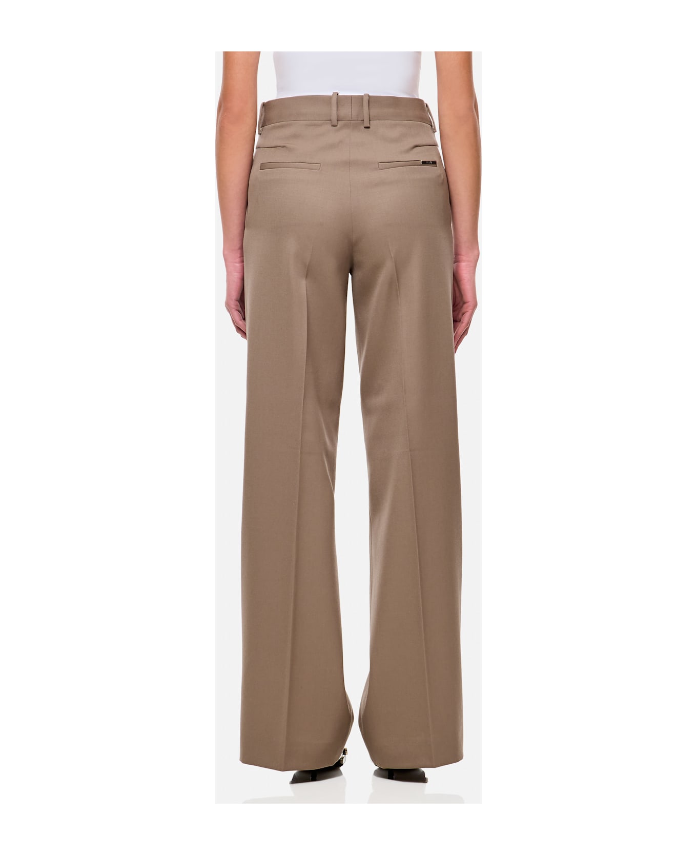 The Attico Long Trousers - Grey