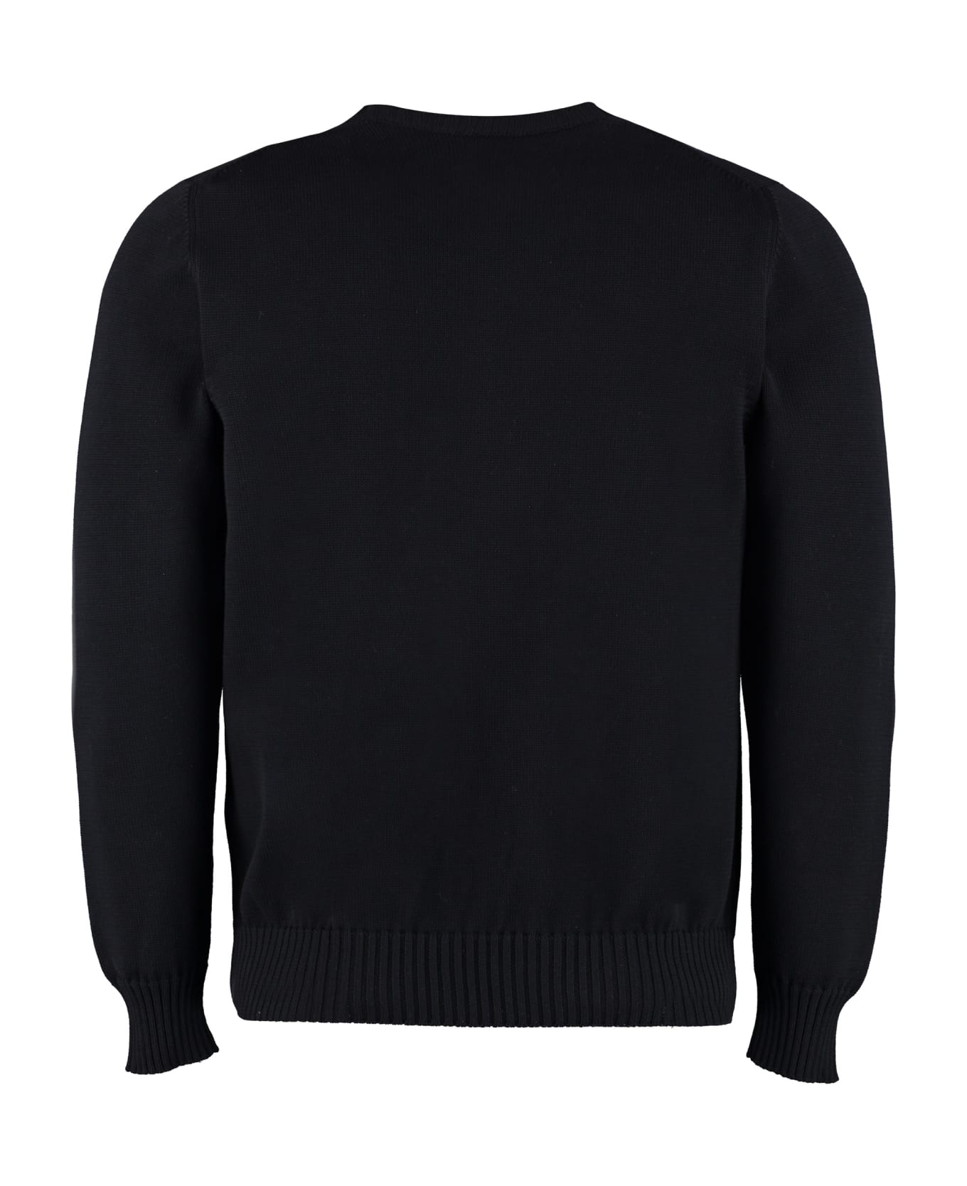 Drumohr Cotton Crew-neck Sweater - blue