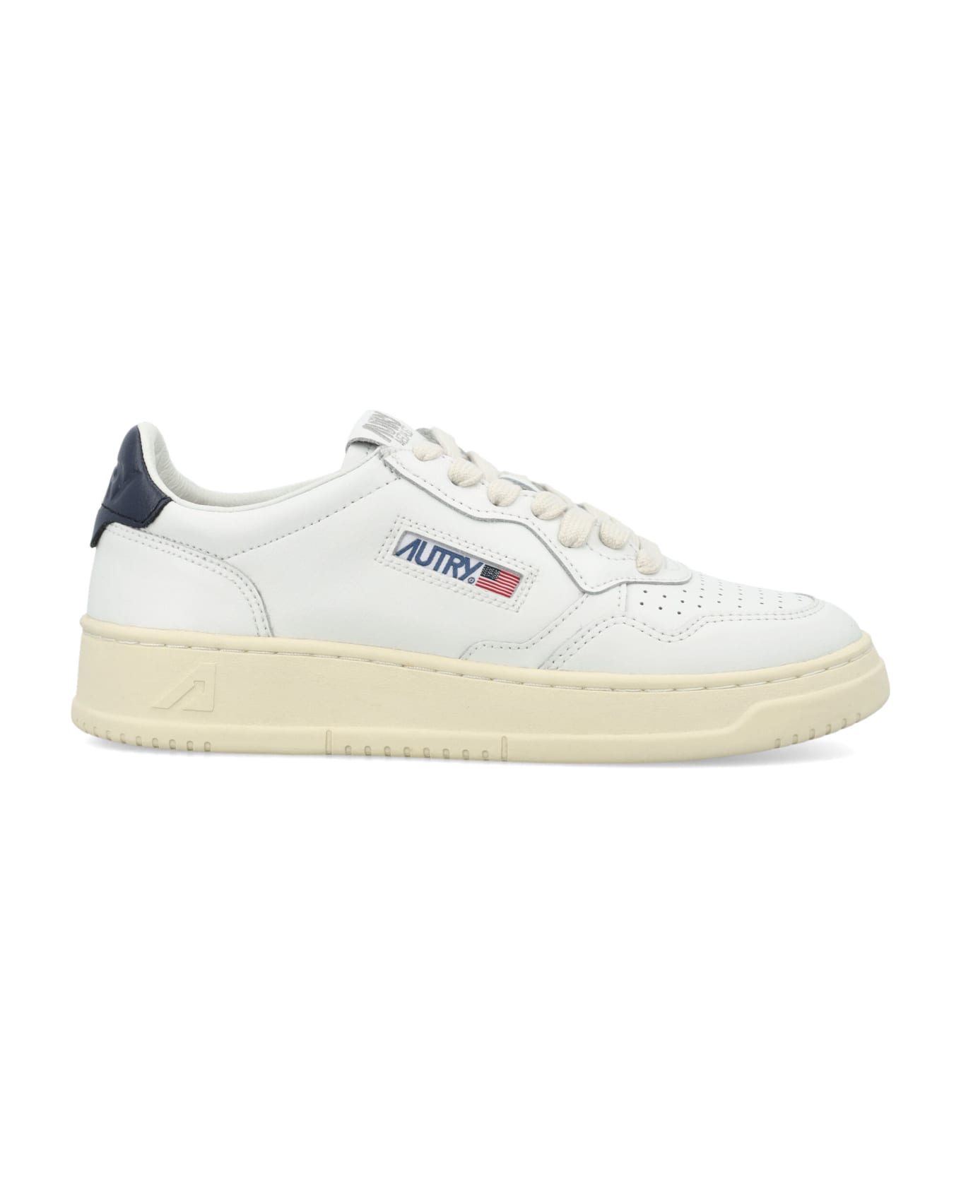 Autry Medalist Low Sneakers Women - WHITE NAVY