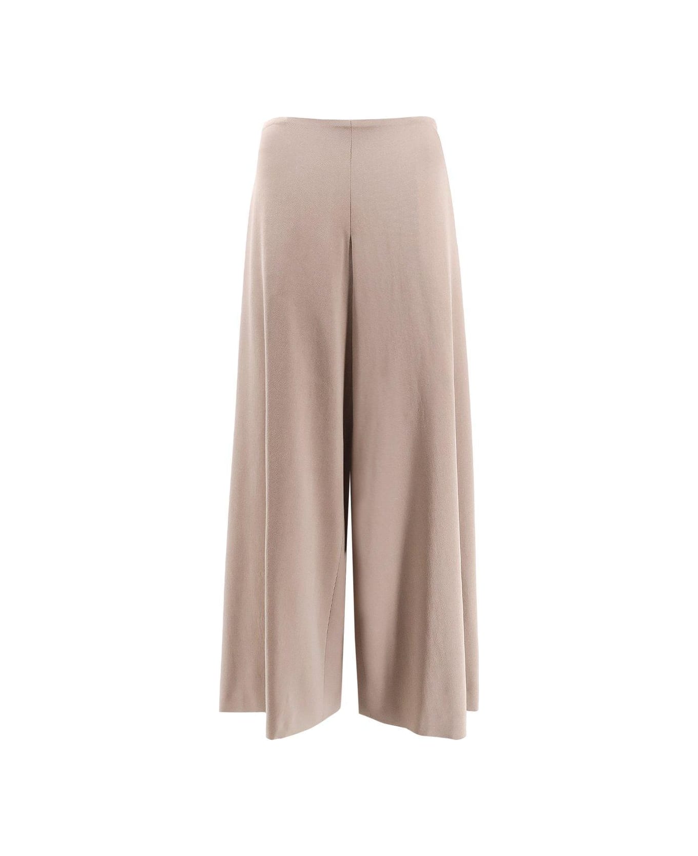 The Row Dela Wide Leg Pants - GREYTAUPE