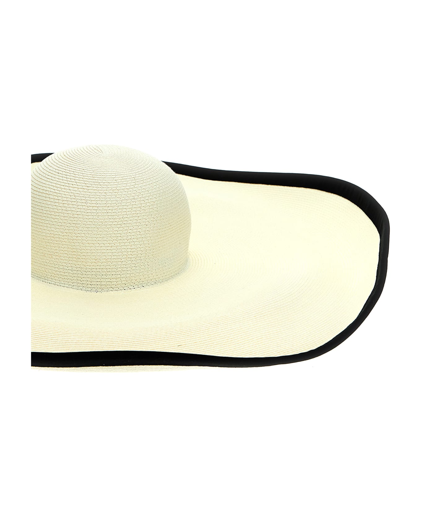 Max Mara 'robert' Hat - WHITE/BLACK