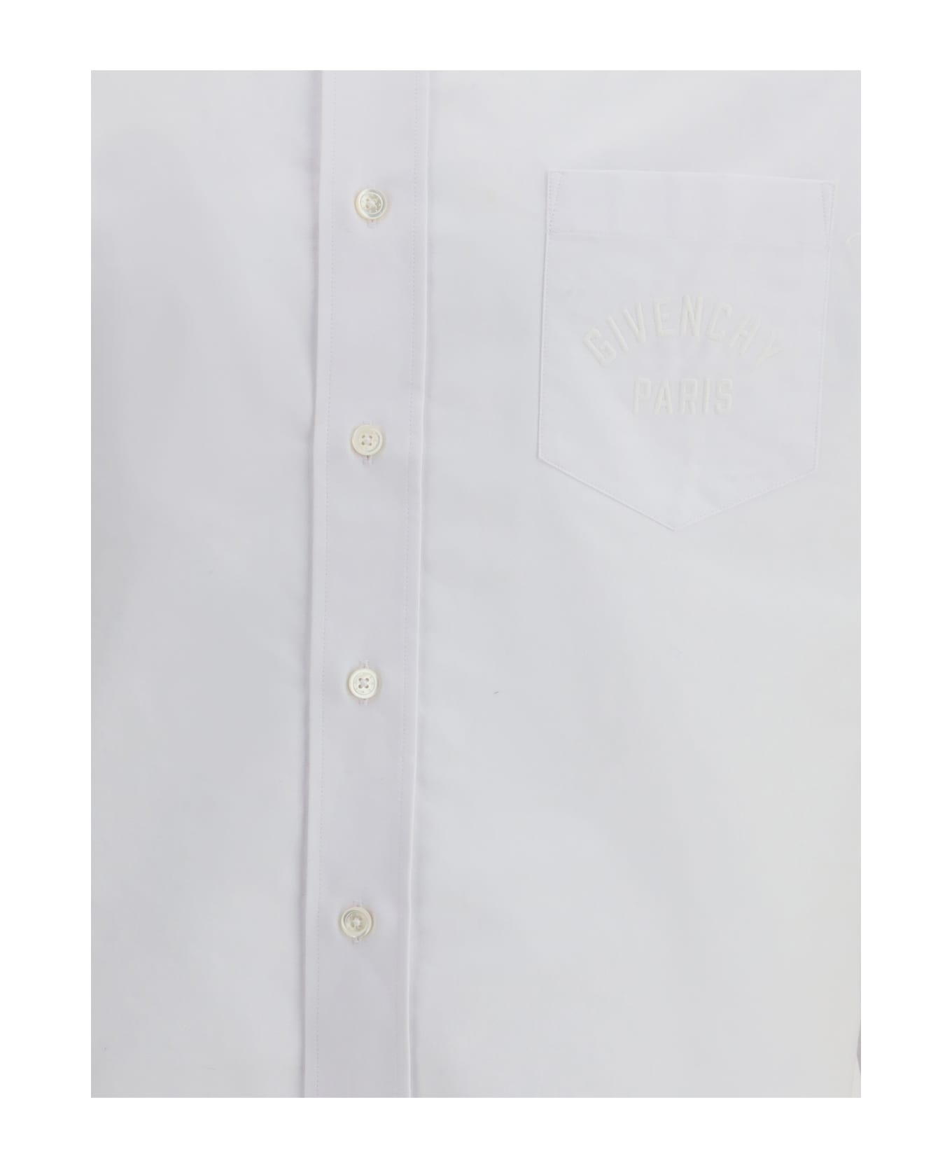 Givenchy Embroidered Pocket Shirt