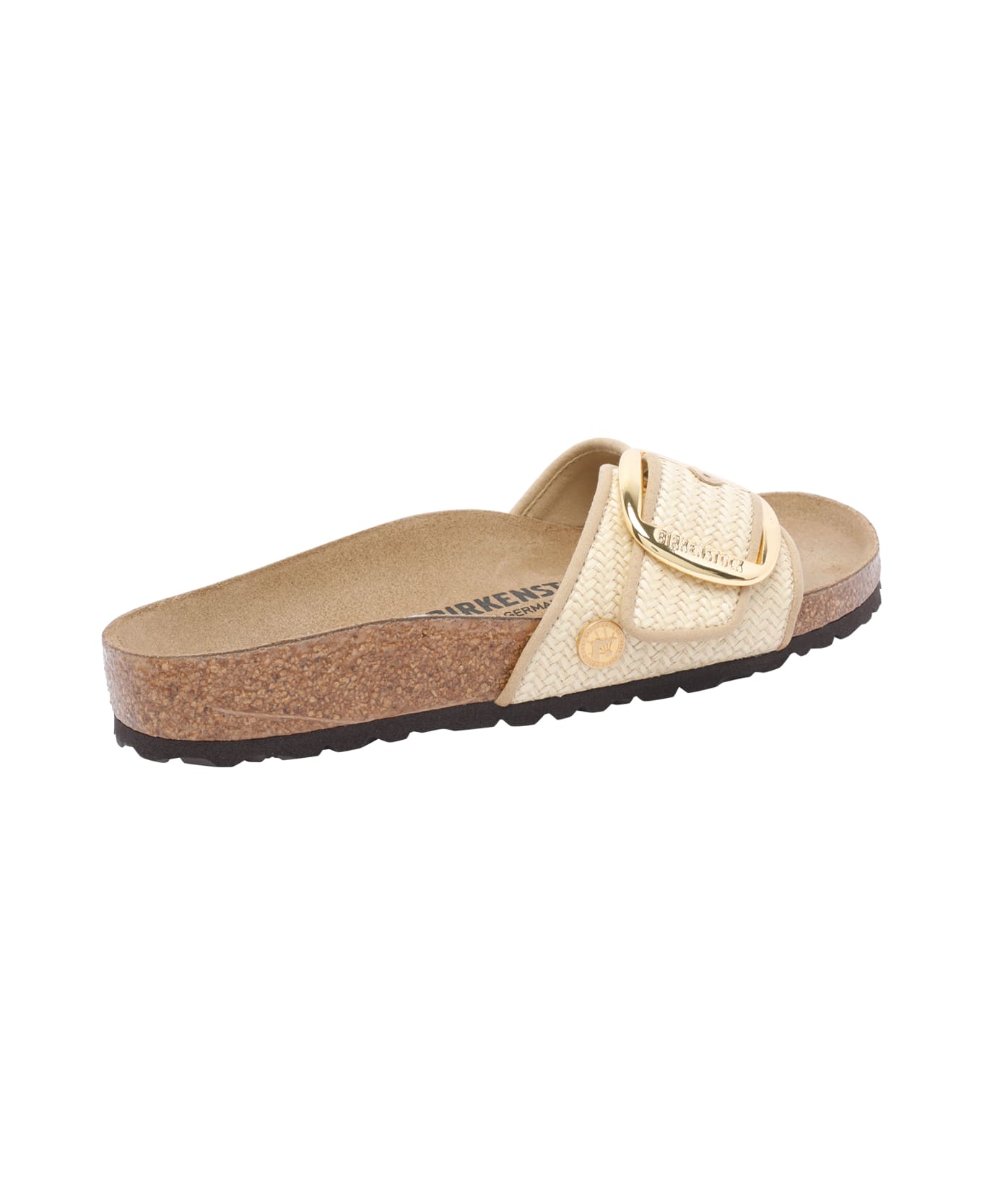 Birkenstock Madrid Big Buckle Sandals - Beige