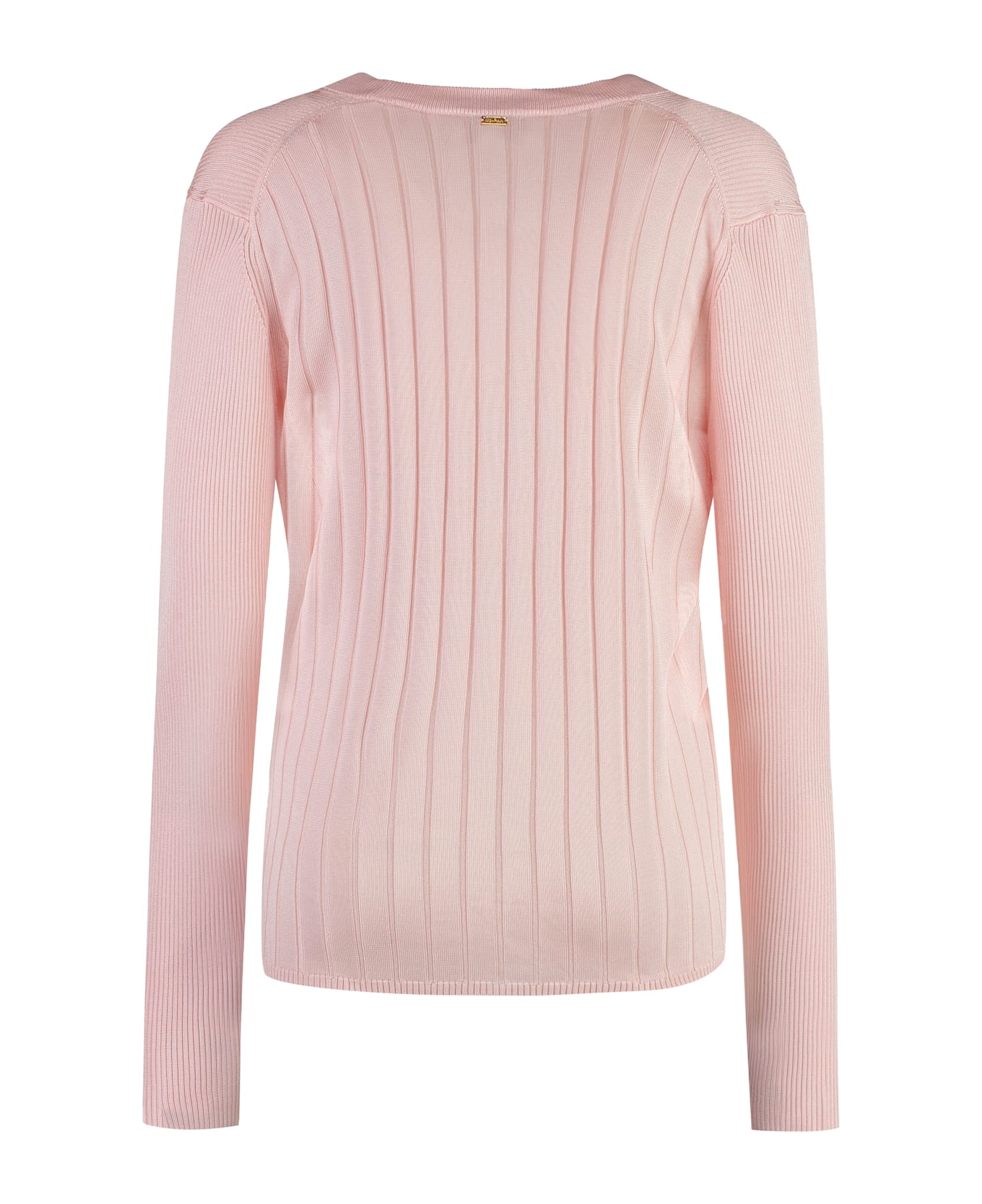 Alfieri & St.John Ribbed Cardigan - Pink