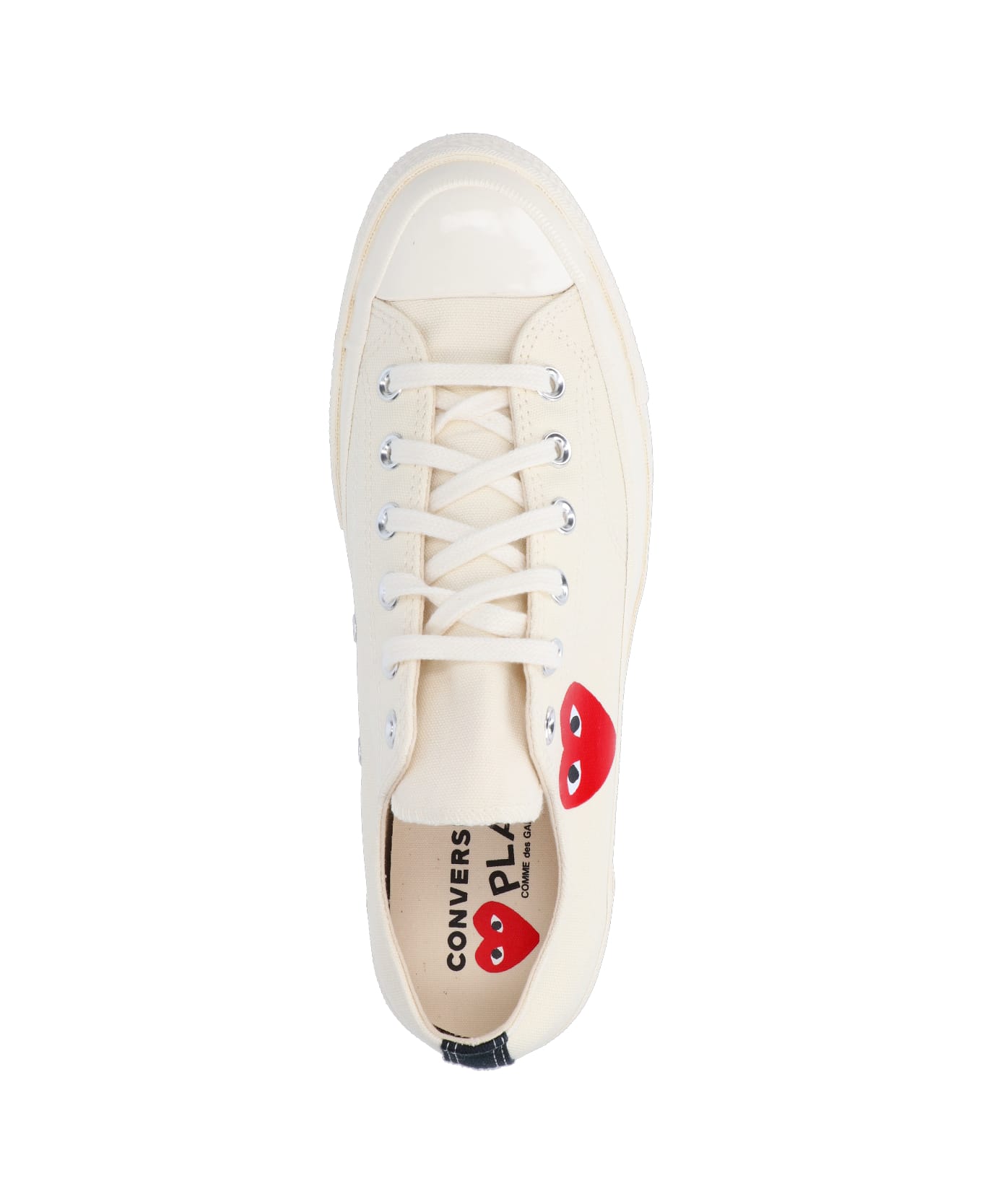 Comme des Garçons Play "converse Chuck 70" Low Sneakers - Beige