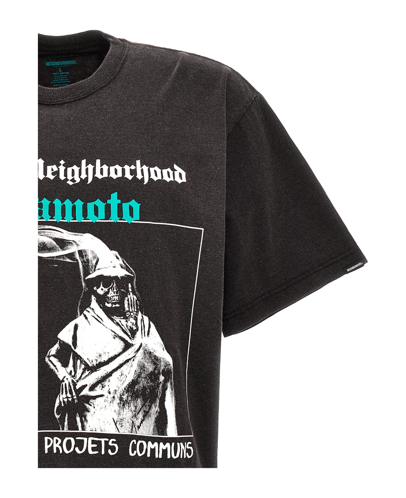 Yohji Yamamoto 'neighborhood' T-shirt - Gray