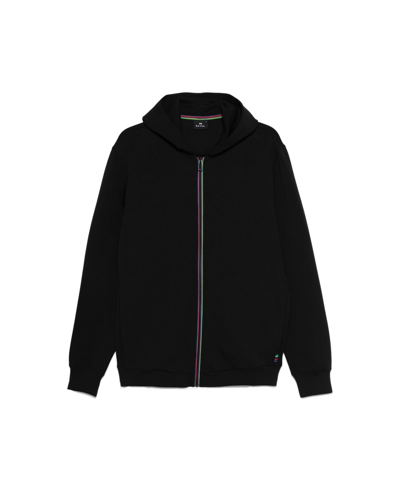 Paul Smith Zipped Hoodie - Black