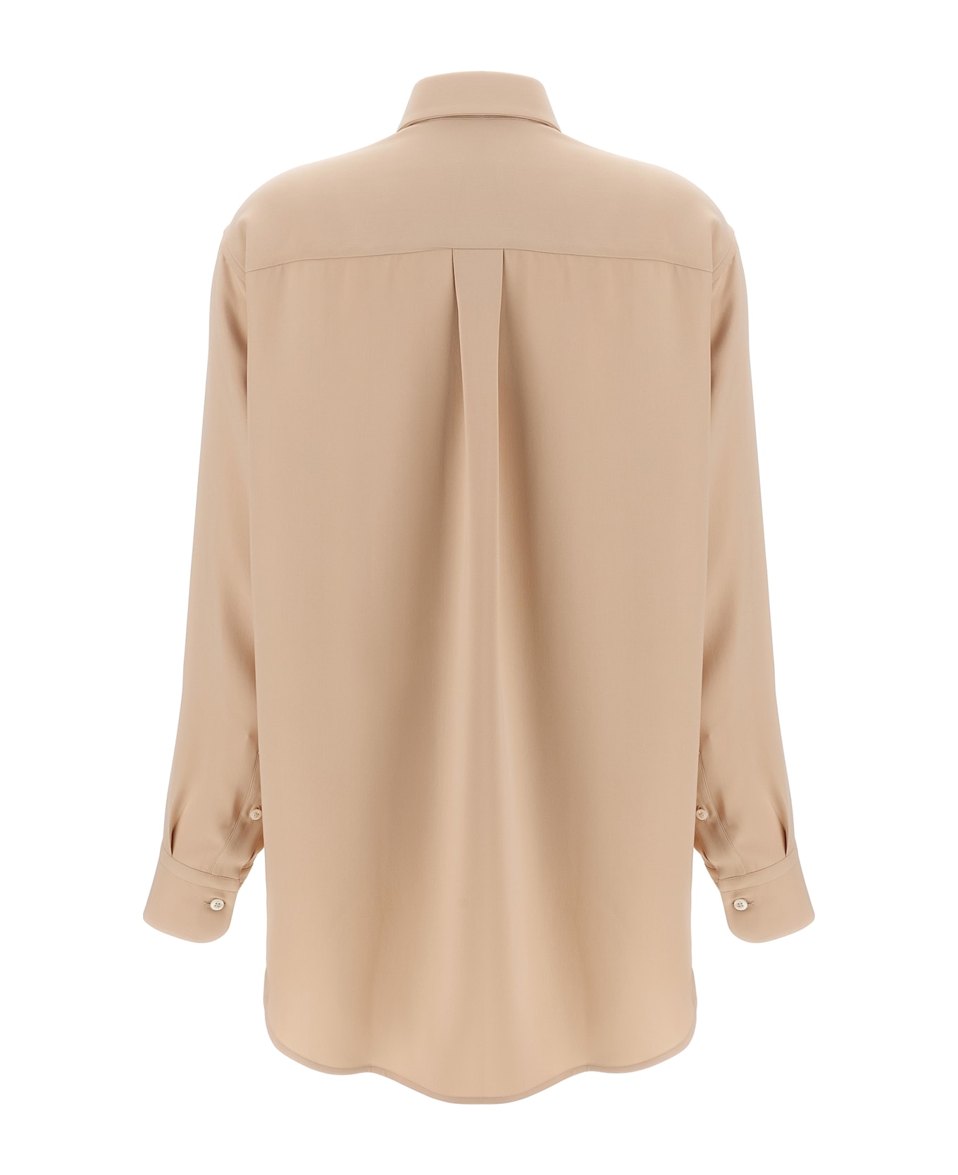 Brioni Cady Silk Shirt - Pink