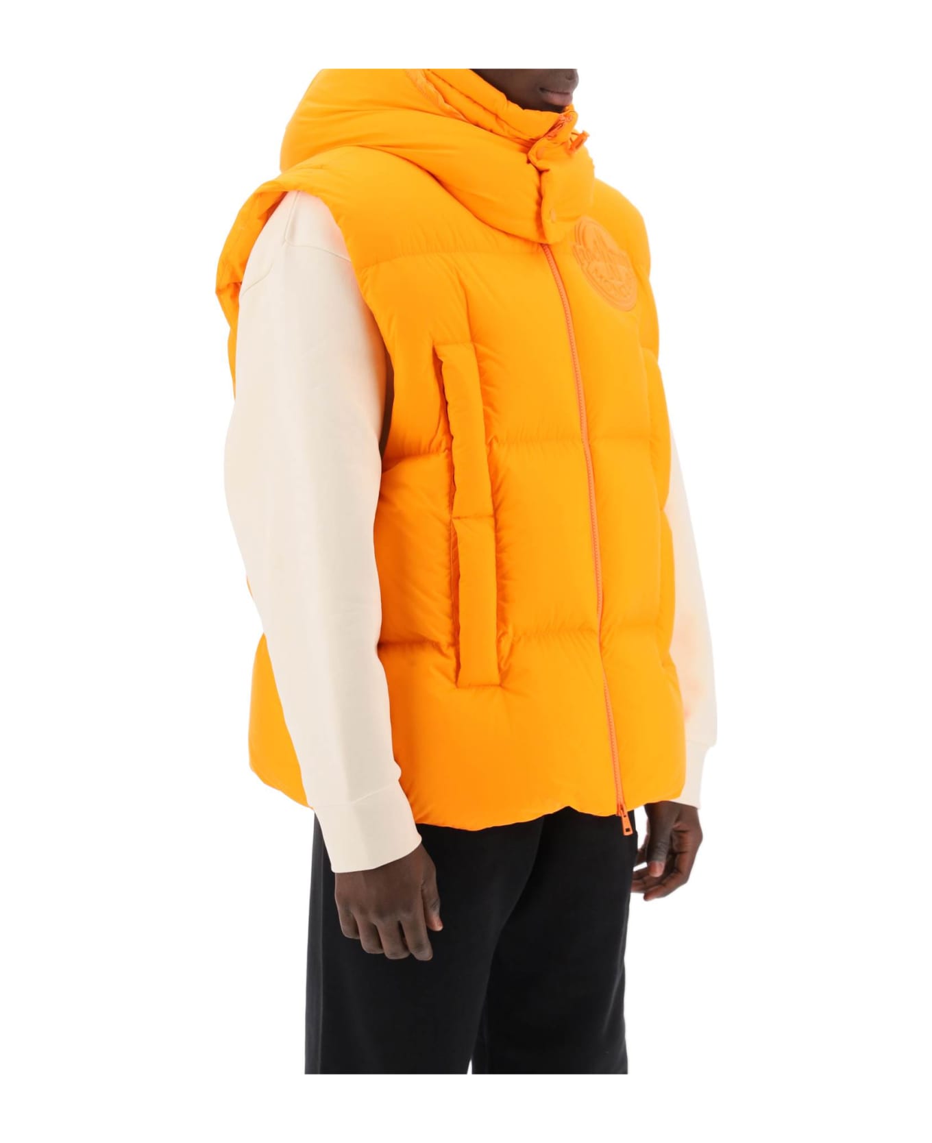 Moncler Genius Apus Puffer Vest - Orange