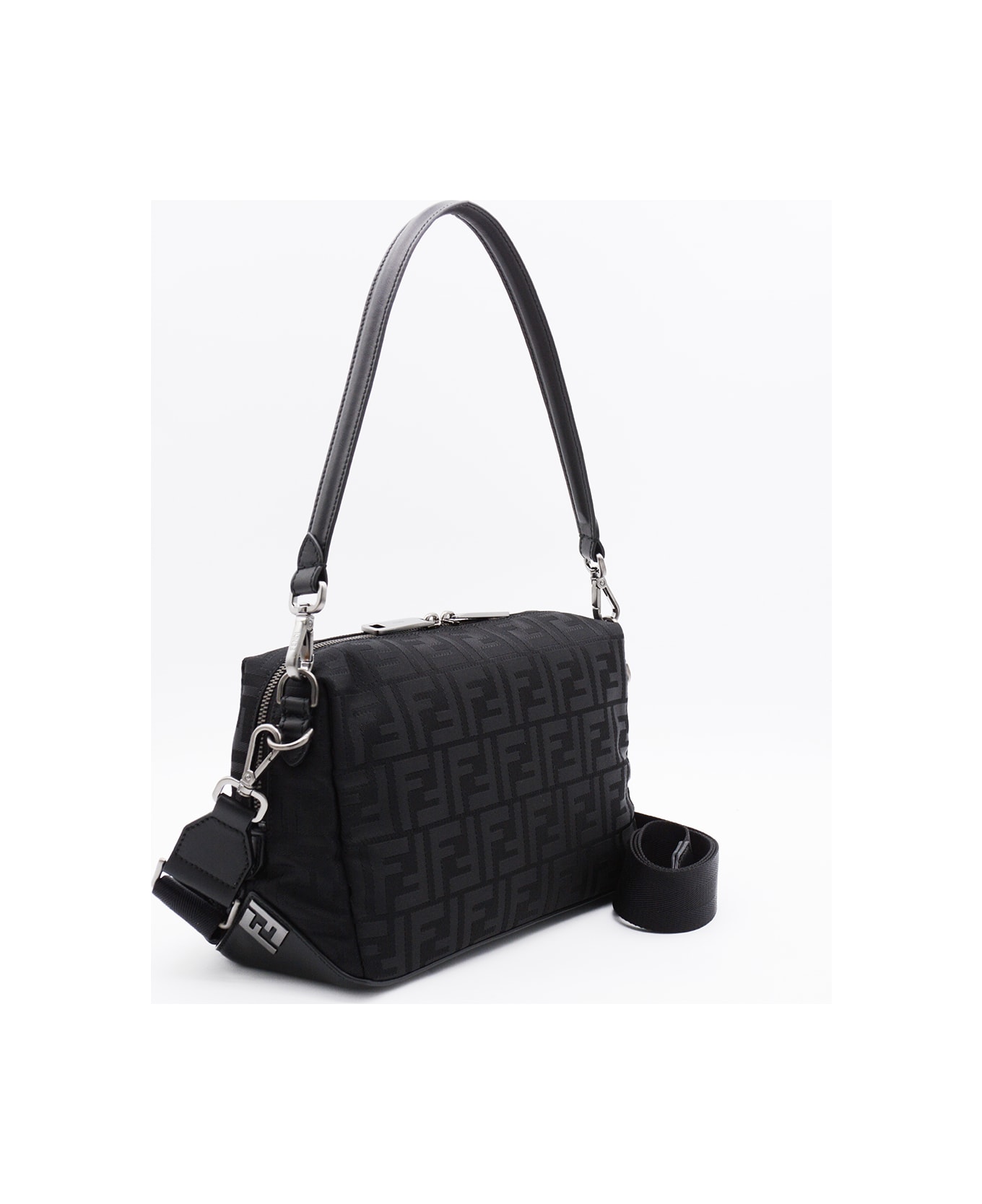 Fendi Black Lui Medium Crossbody Bag - Black