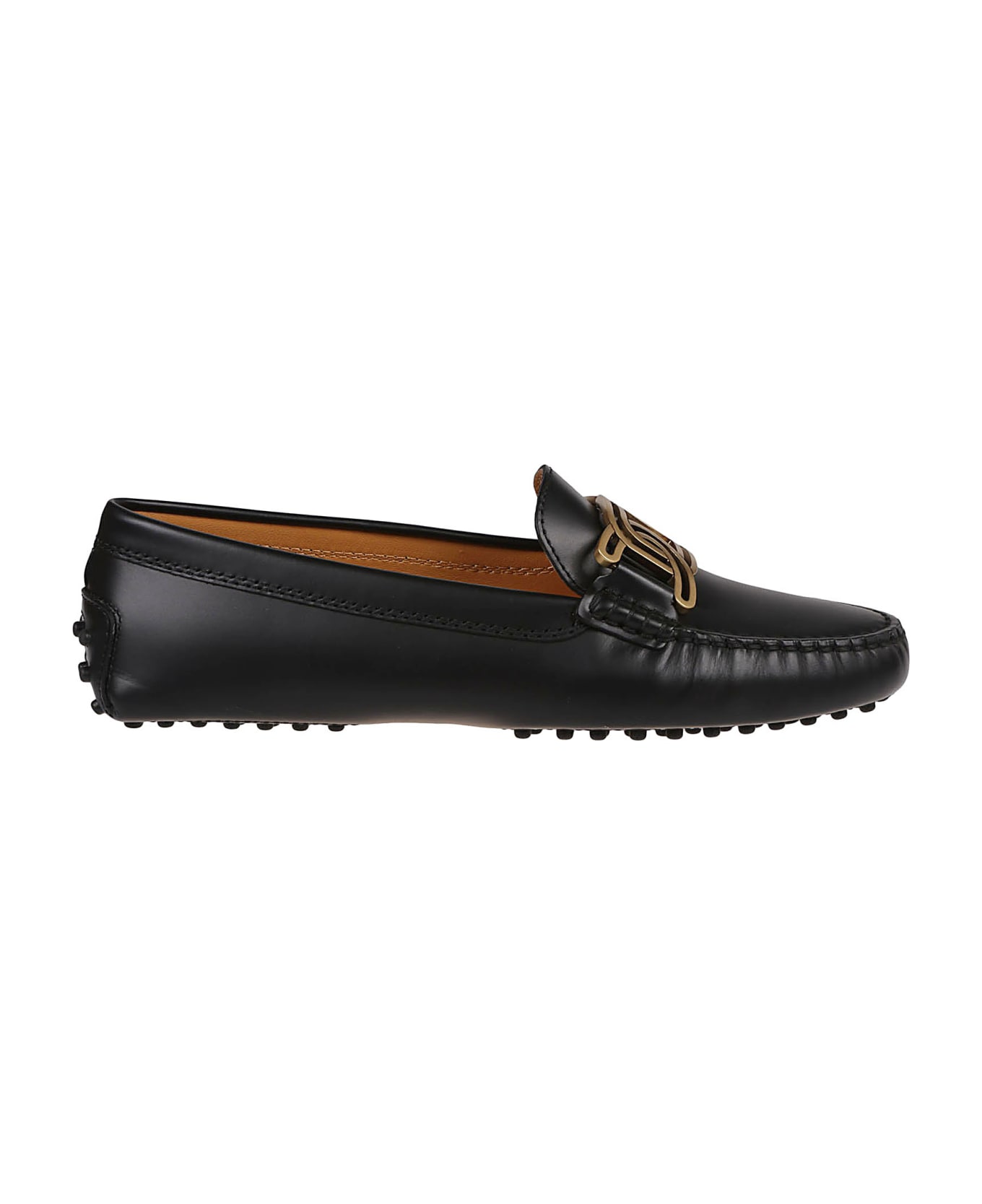 Tod's Chain Rubber Loafers - Nero
