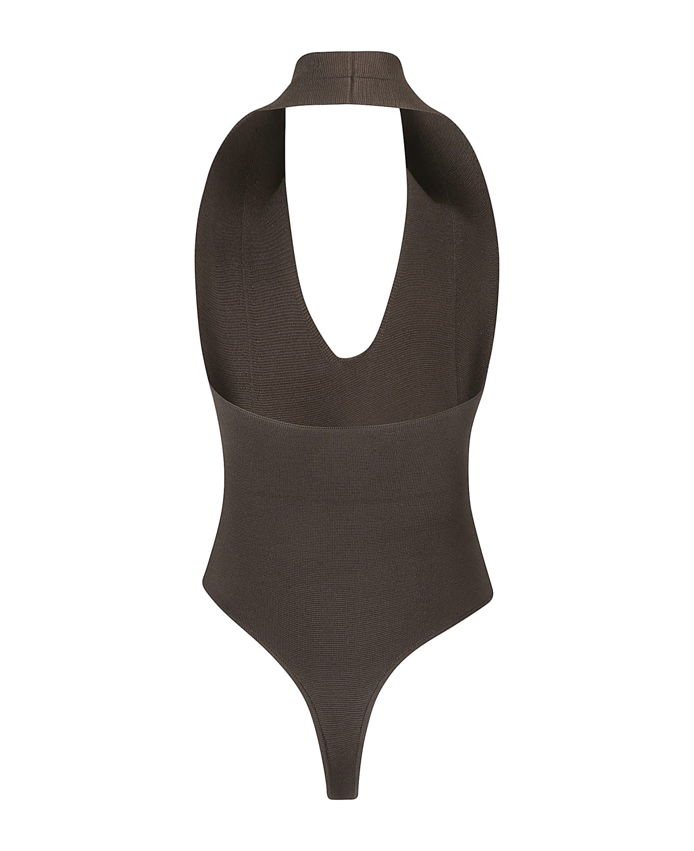 Khaite Toto Bodysuit - ESPRESSO