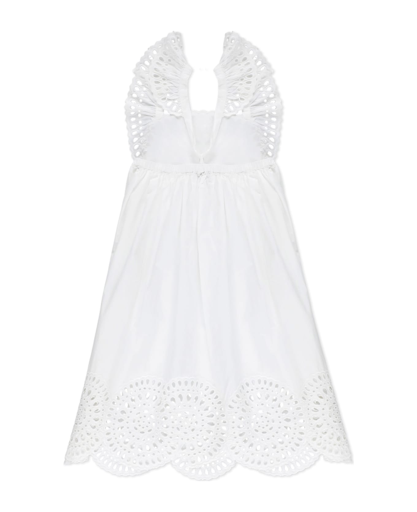 Stella McCartney Cotton Dress - White ワンピース＆ドレス
