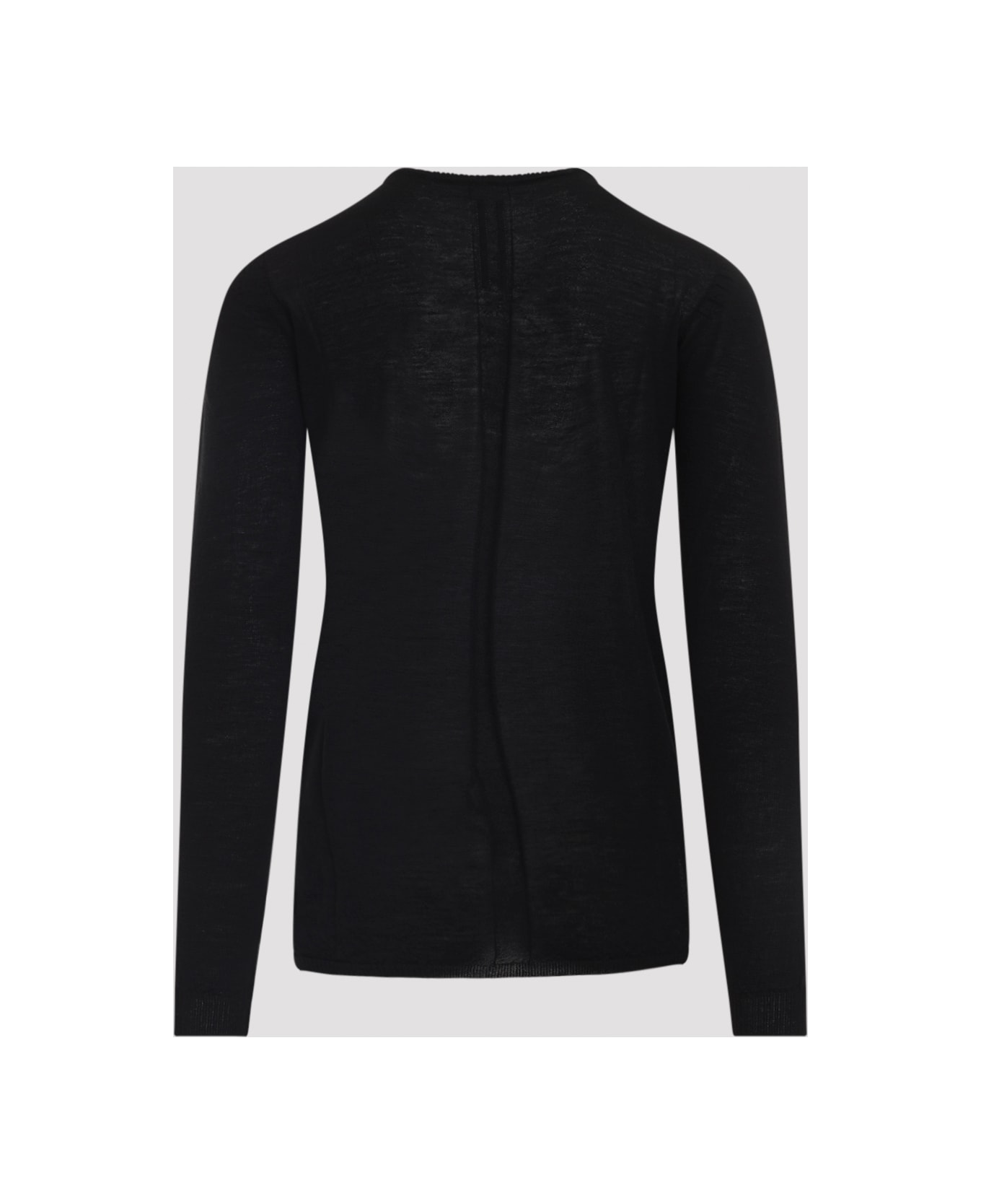 Rick Owens Biker Level Sweater - Black
