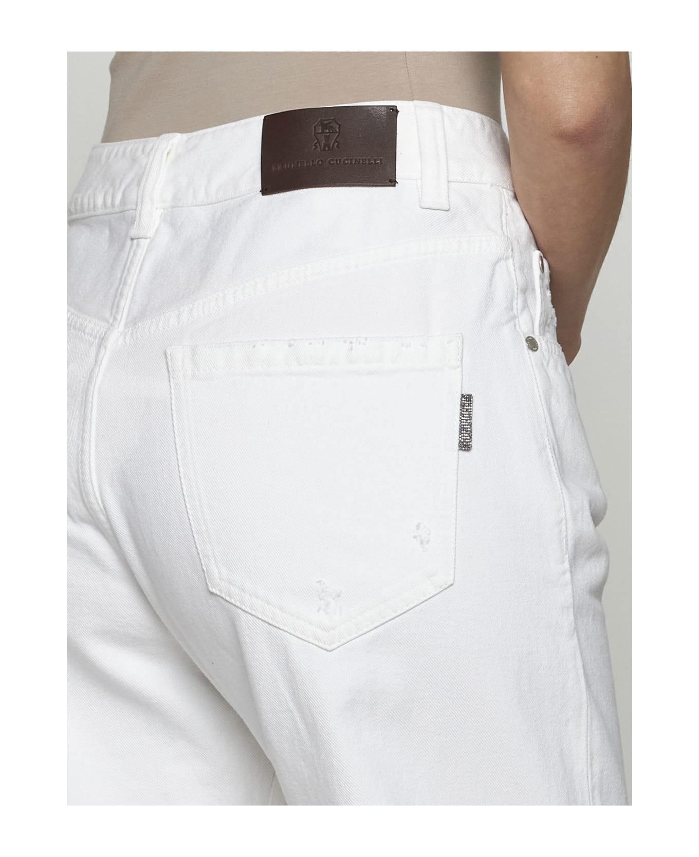 Brunello Cucinelli Jeans - White