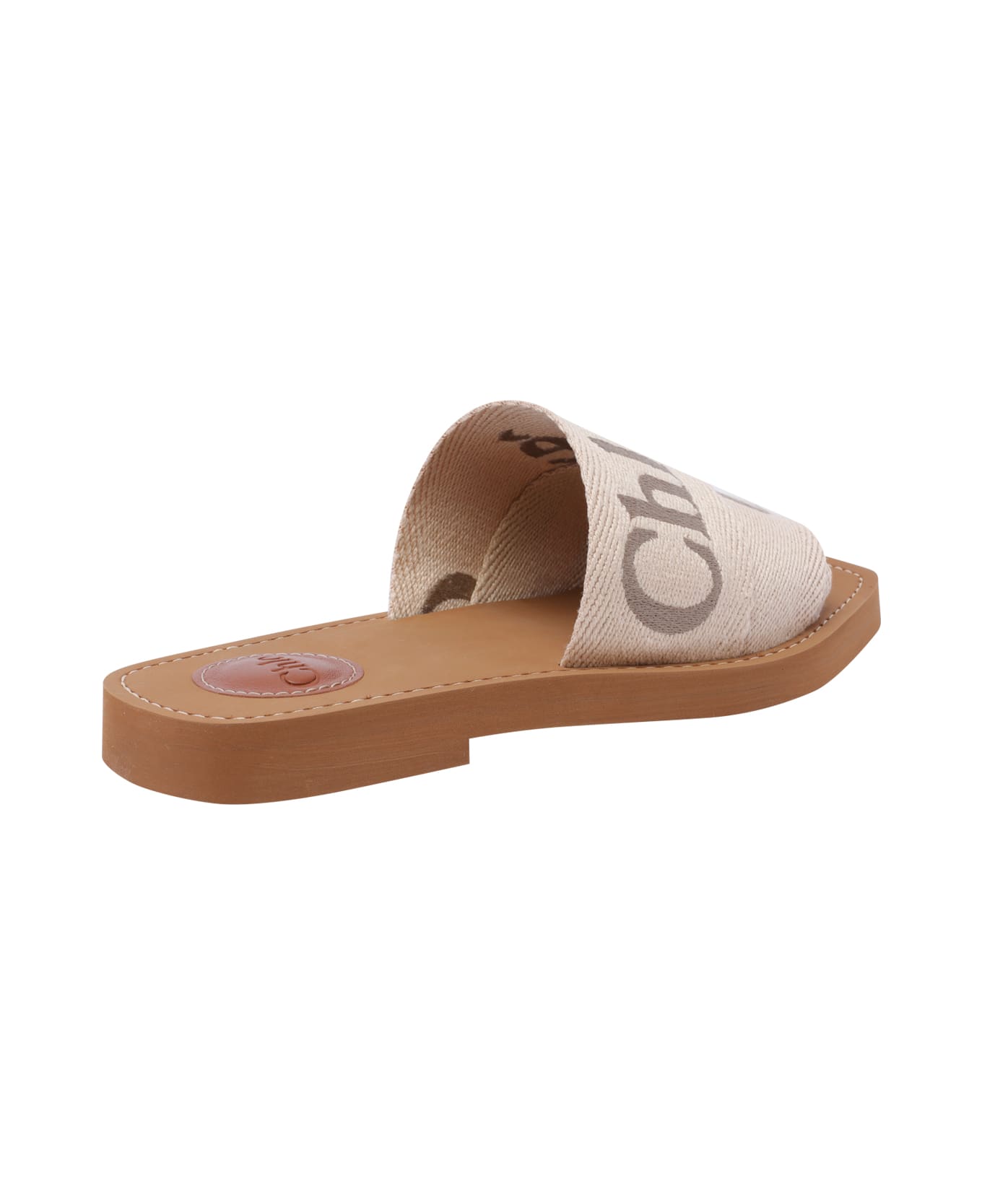Chloé Woody Sandals - Beige