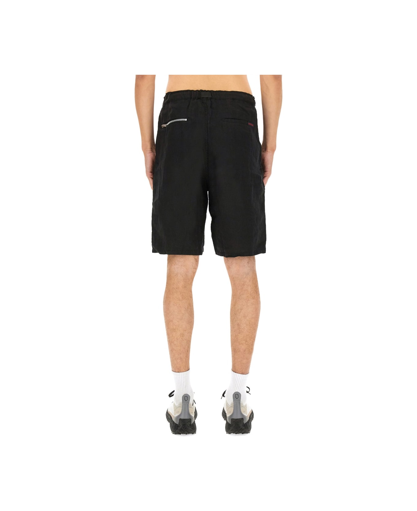 Undercover Jun Takahashi Linen Shorts - BLACK