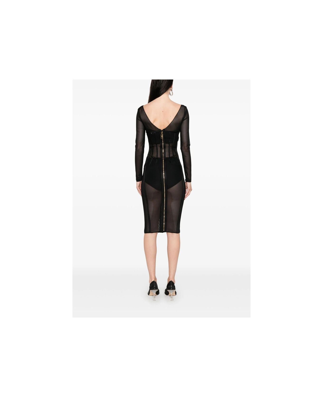 Elisabetta Franchi Dress - BLACK
