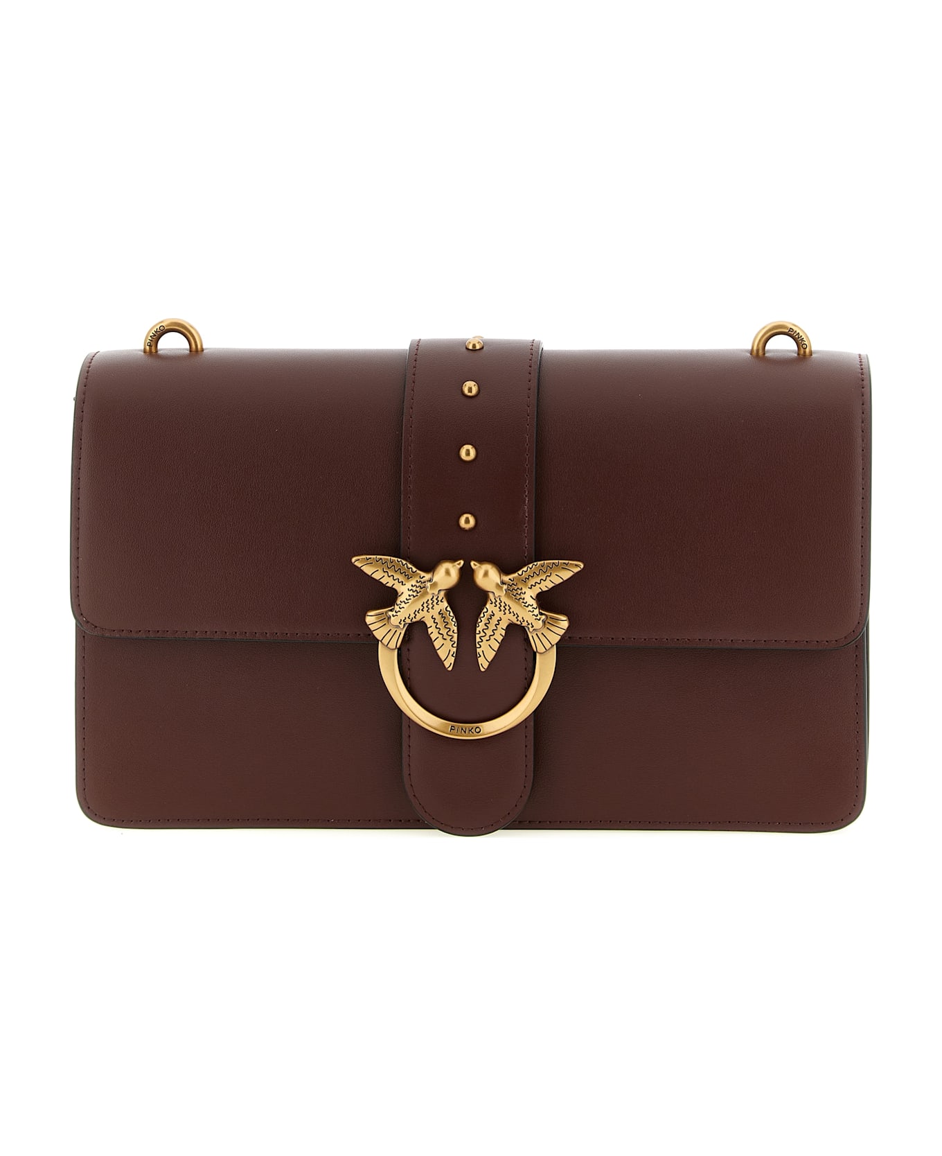 Pinko 'love One Classic' Crossbody Bag - Bordeaux