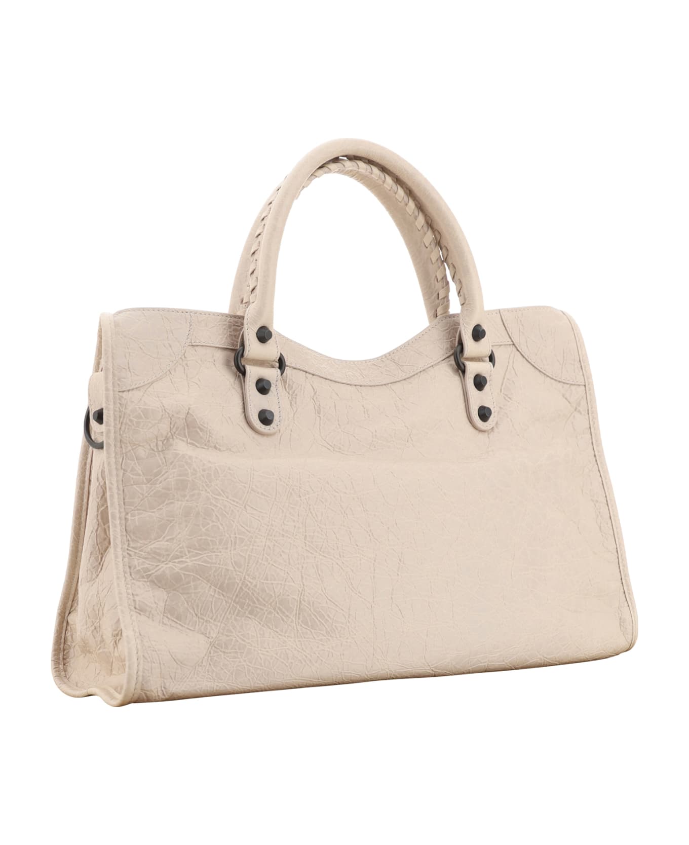 Balenciaga Le City Medium Handbag - Almond