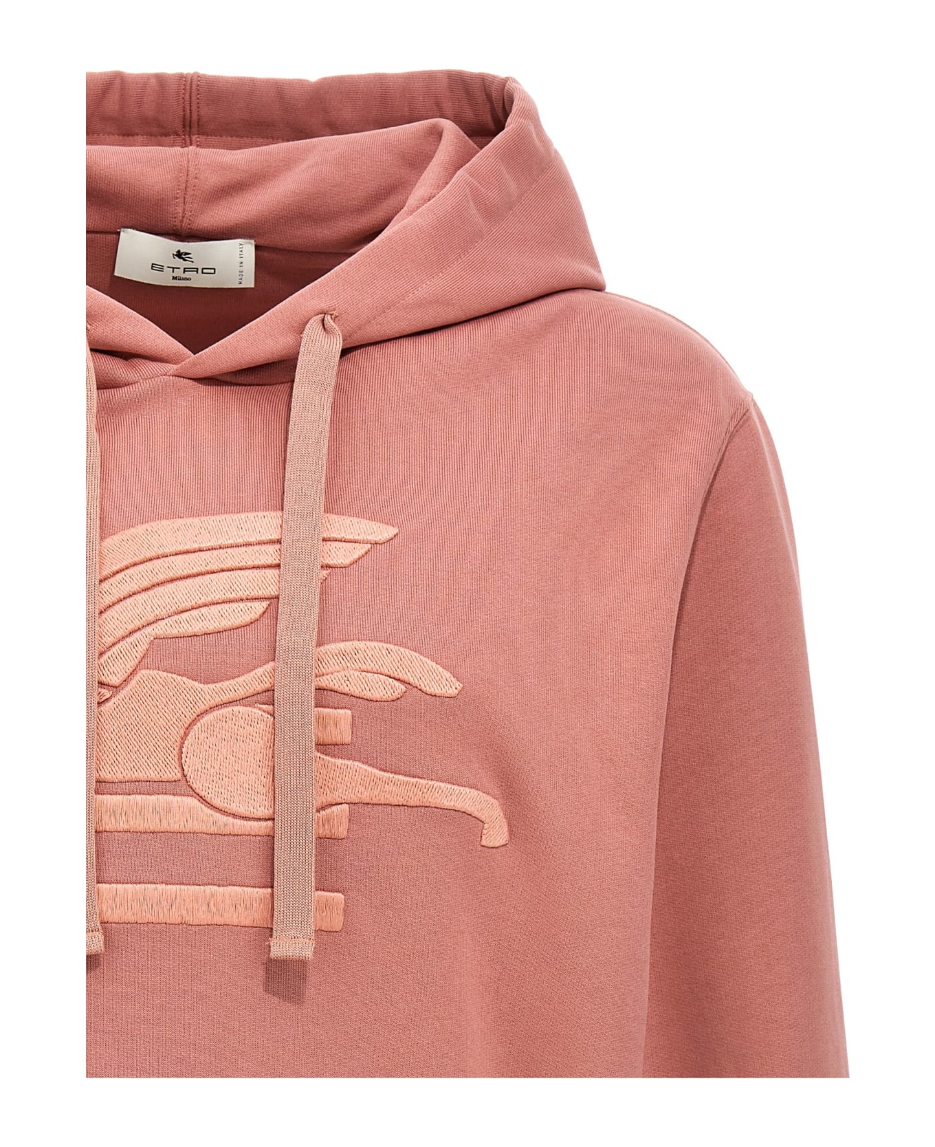 Etro Embroidered Logo Hoodie