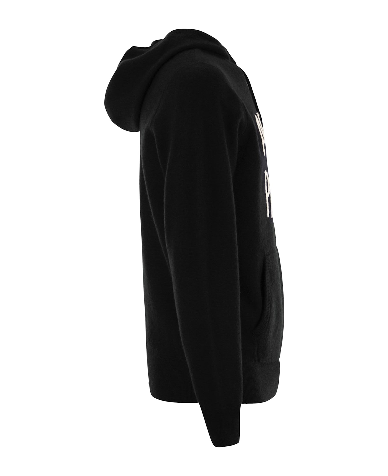 MC2 Saint Barth Wool Jumper After Party - Black