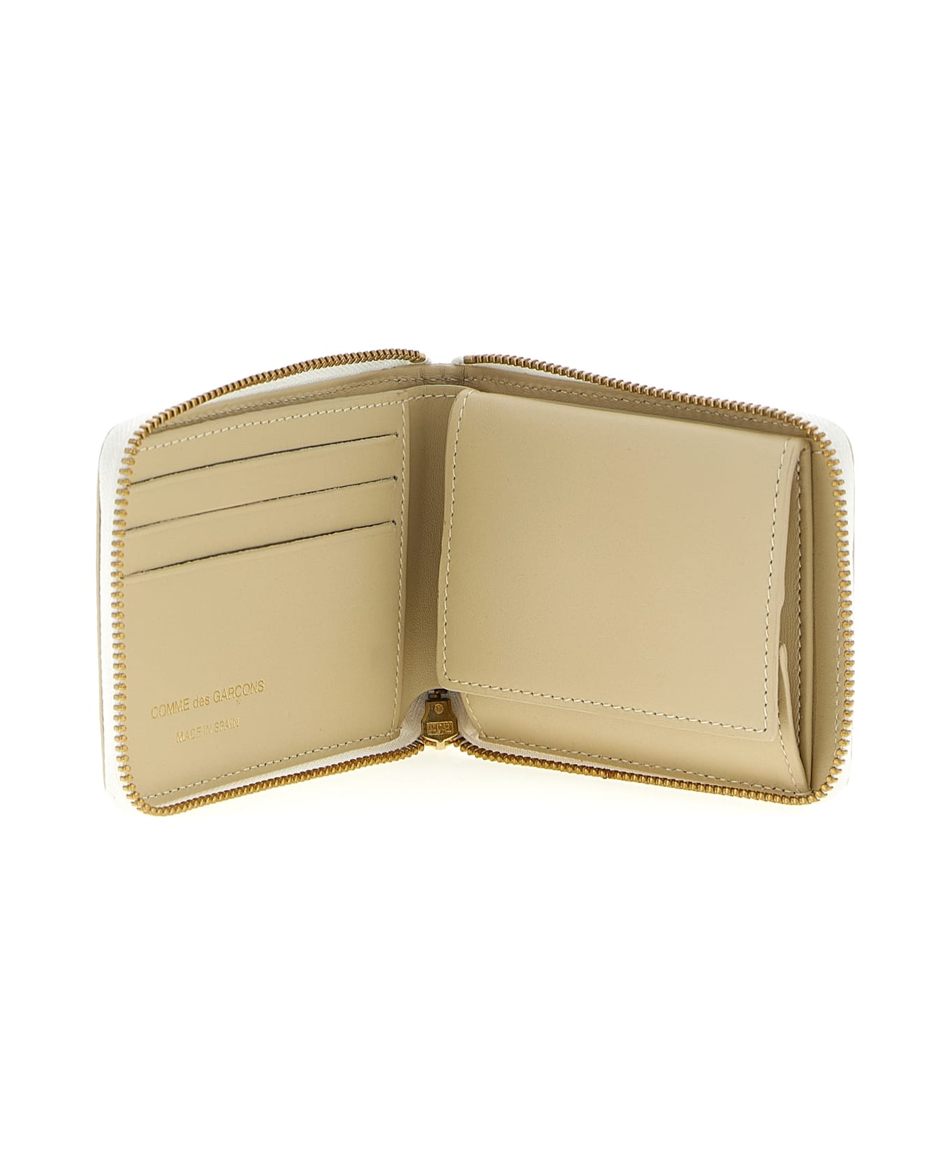 Comme des Garçons Wallet 
arecalf - Sa7100
 Wallet - Beige