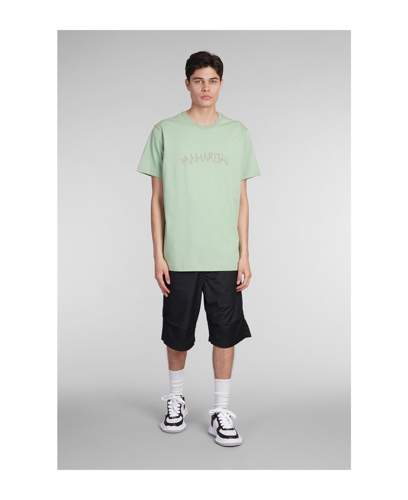 Maharishi T-shirt In Green Cotton - green