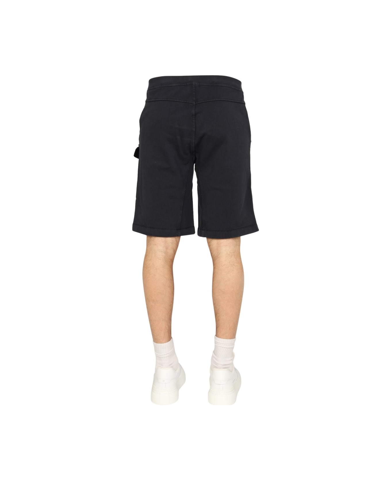 Ten C Pocket Bermuda Shorts - BLUE
