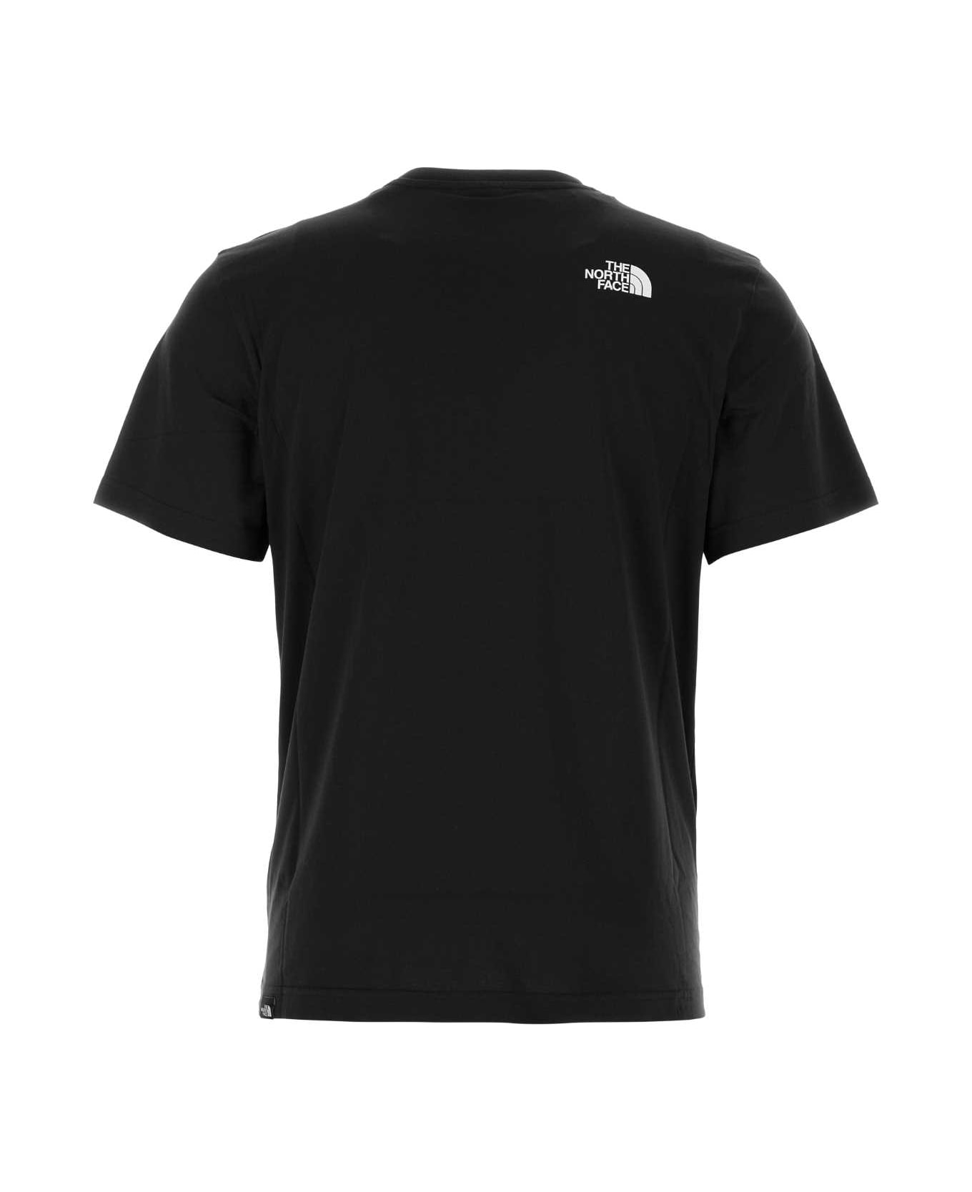 The North Face Black Cotton T-shirt - TNFBLACK